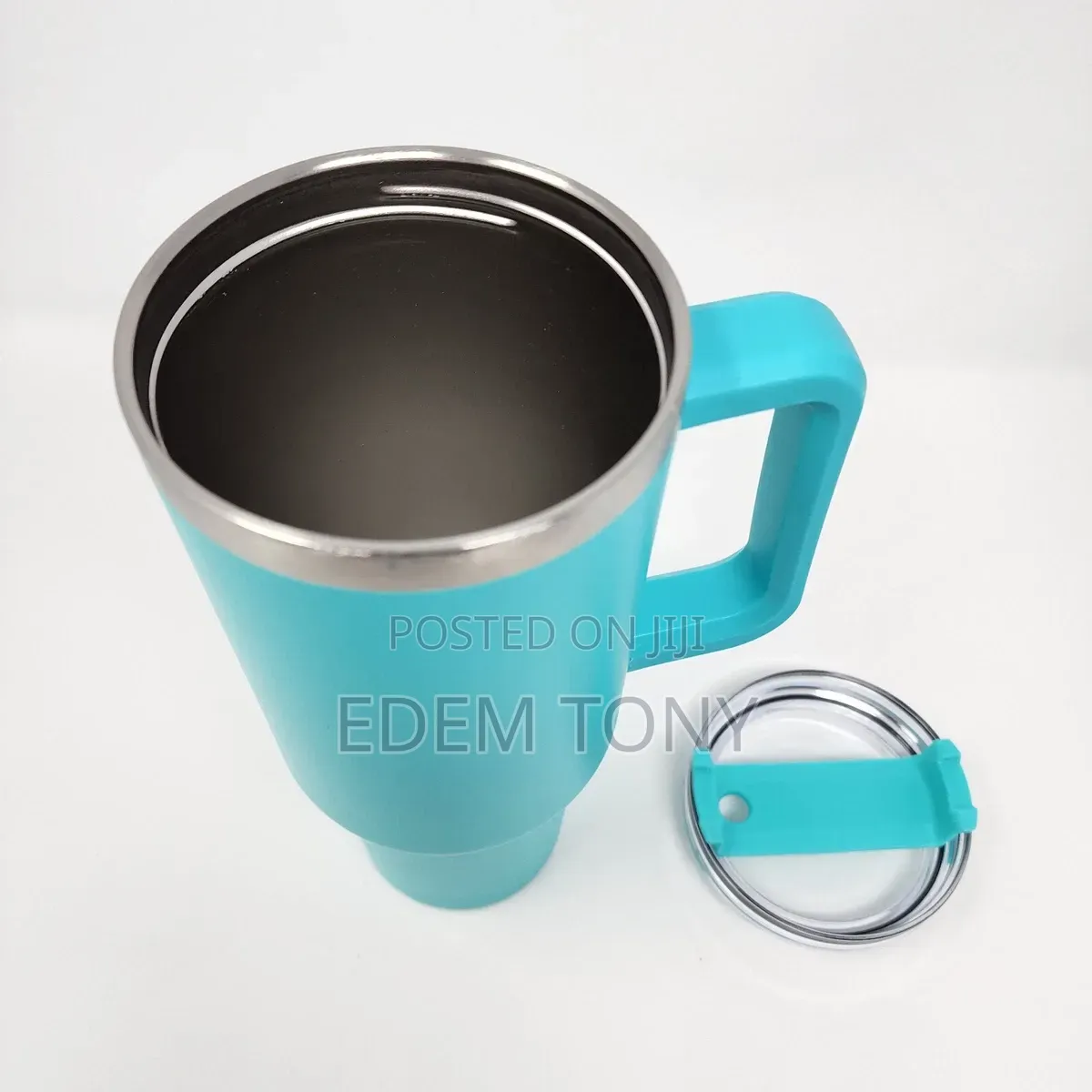 New Stainless Steel Double Insulated Hot/Cold Tumbler Cup With Straw