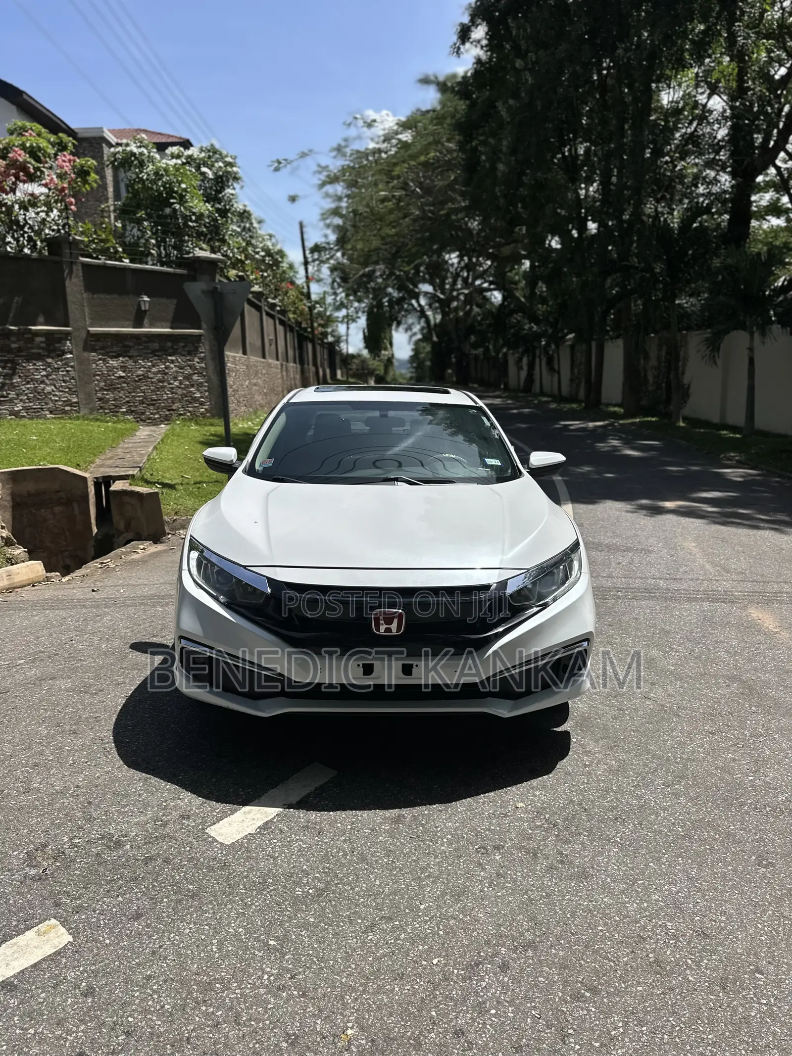 Honda Civic EX 4dr Sedan (2.0L 4cyl) 2017 White