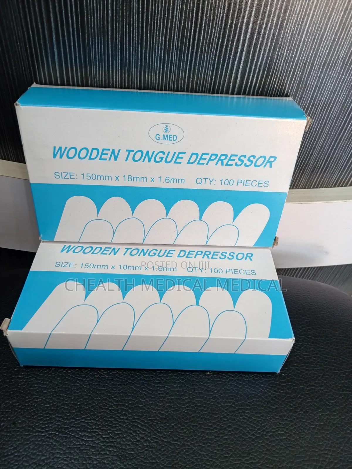 Wooden Tongue Depressor 150×18×1.6mm(100pcs)