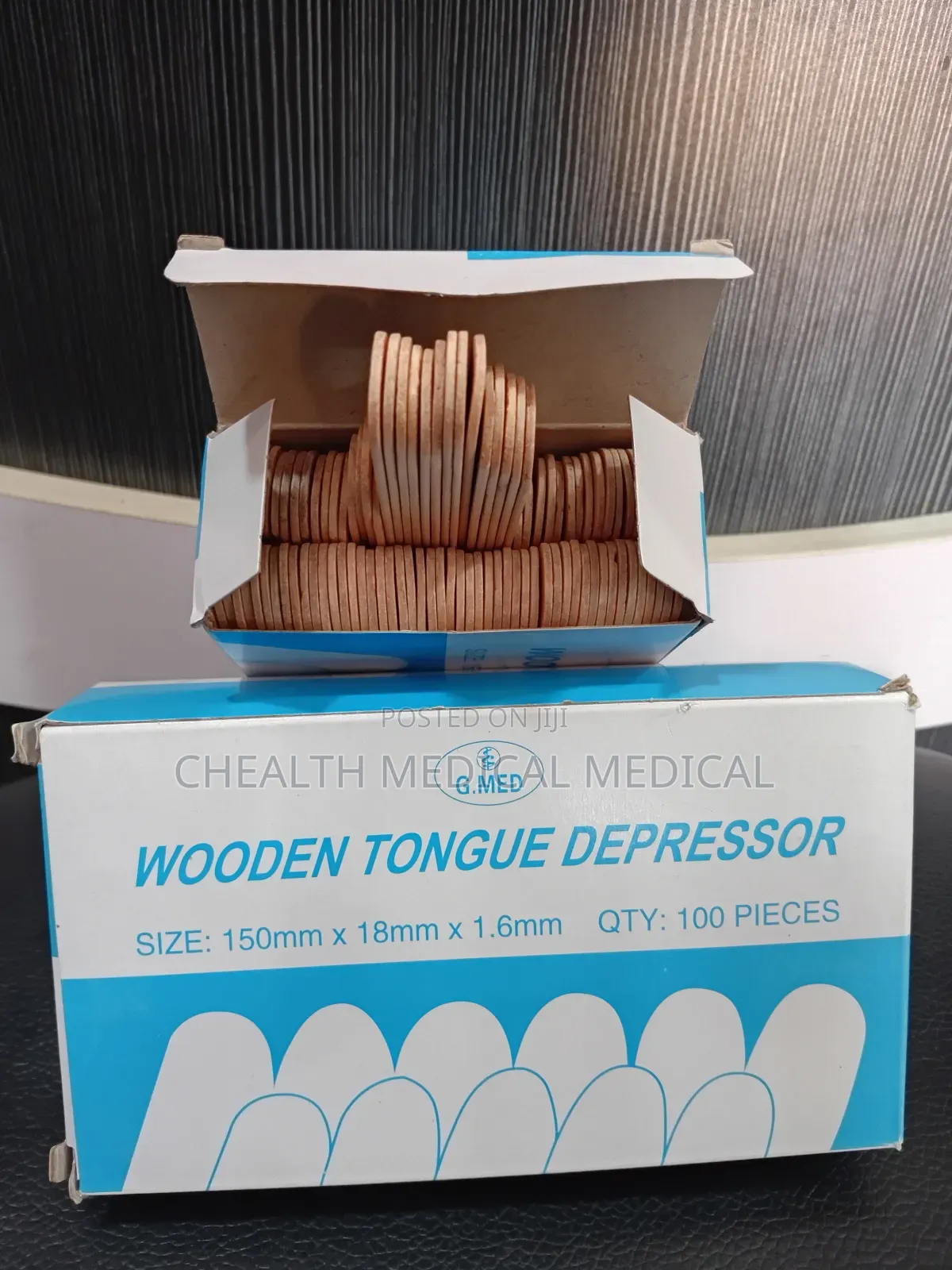 Wooden Tongue Depressor 150×18×1.6mm(100pcs)