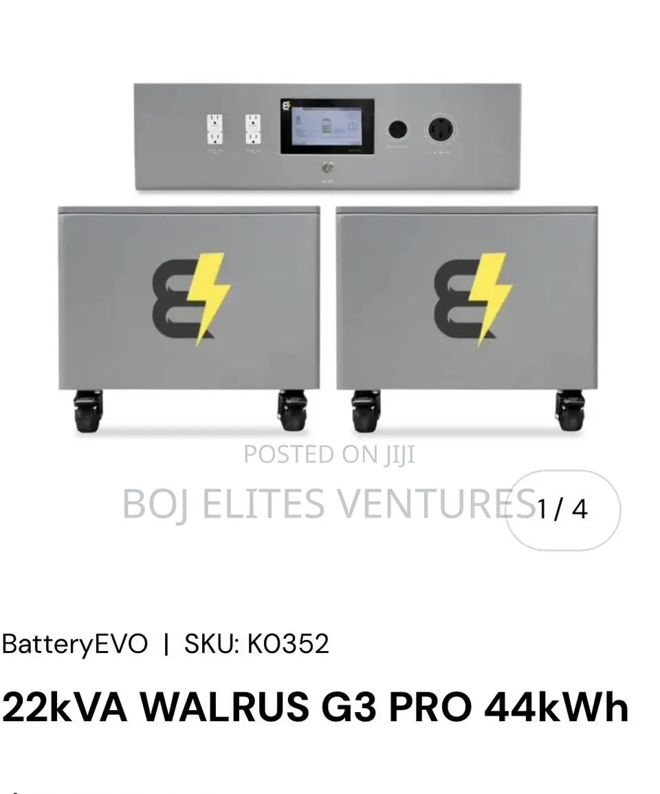 44kwh Home Backup Battery and Inverter