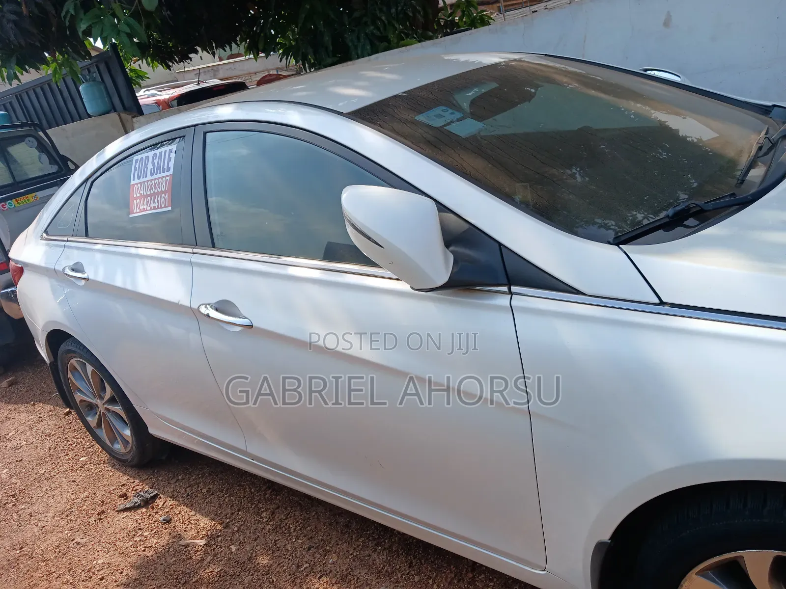 Hyundai Santa Fe 2014 White