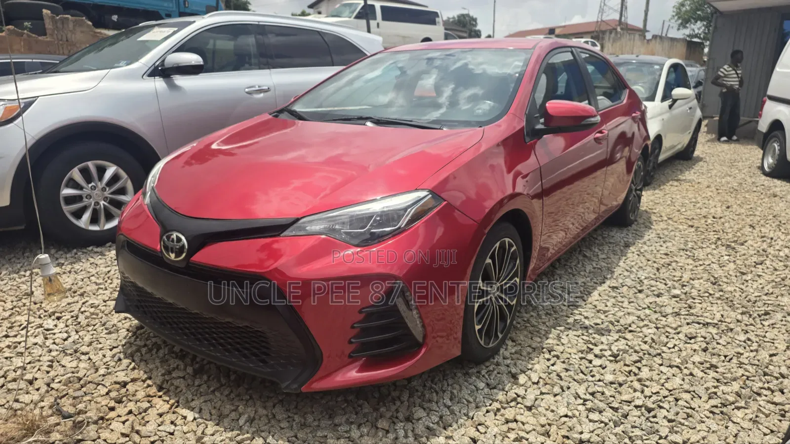Toyota Corolla S 4dr Sedan (1.8L 4cyl CVT) 2016 Red
