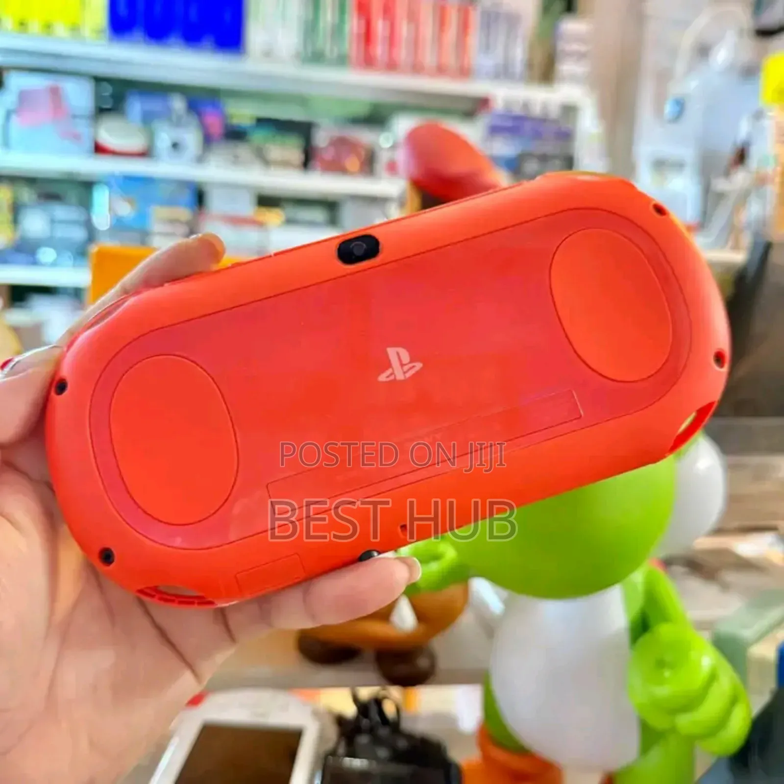 Red PSP With Vita