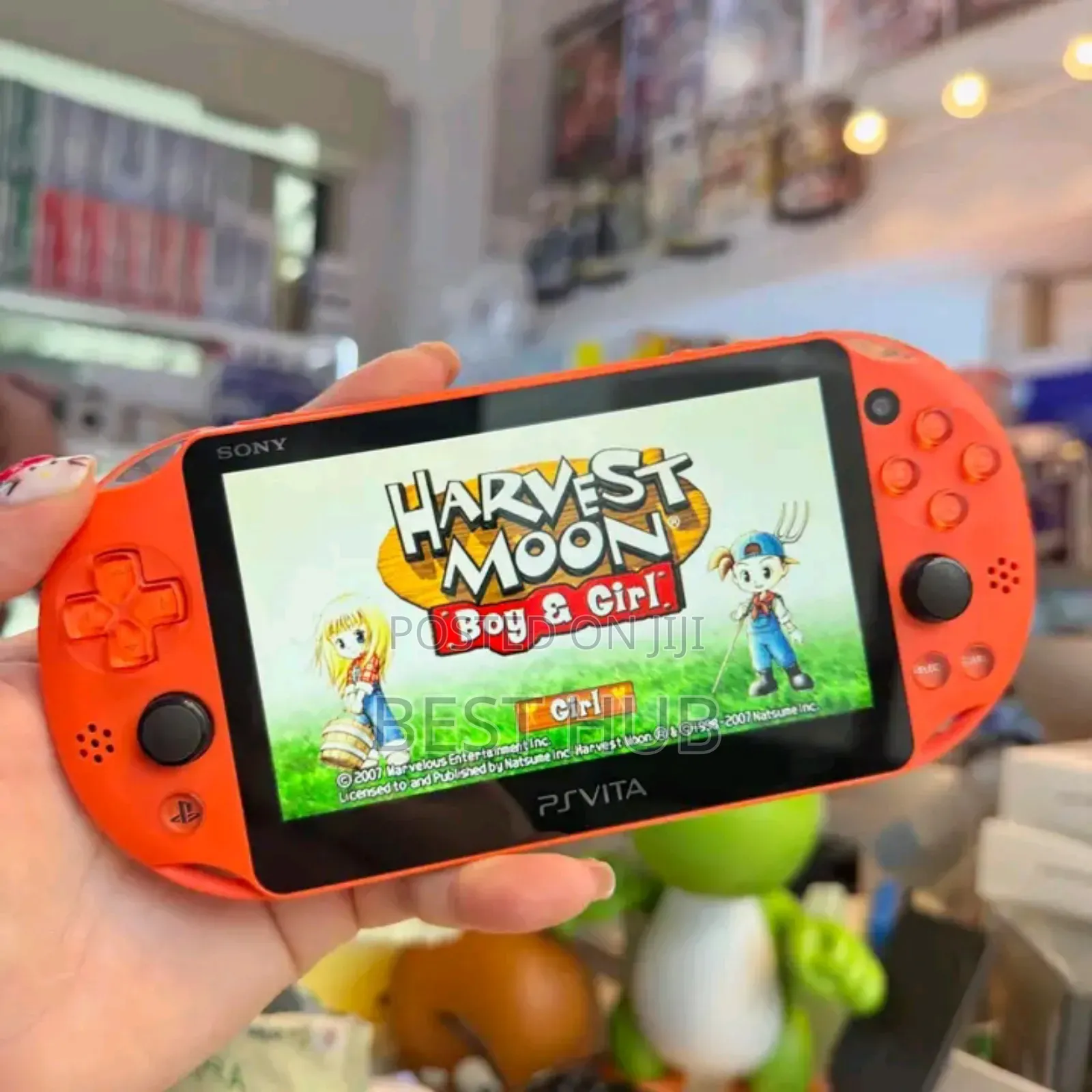 Red PSP With Vita