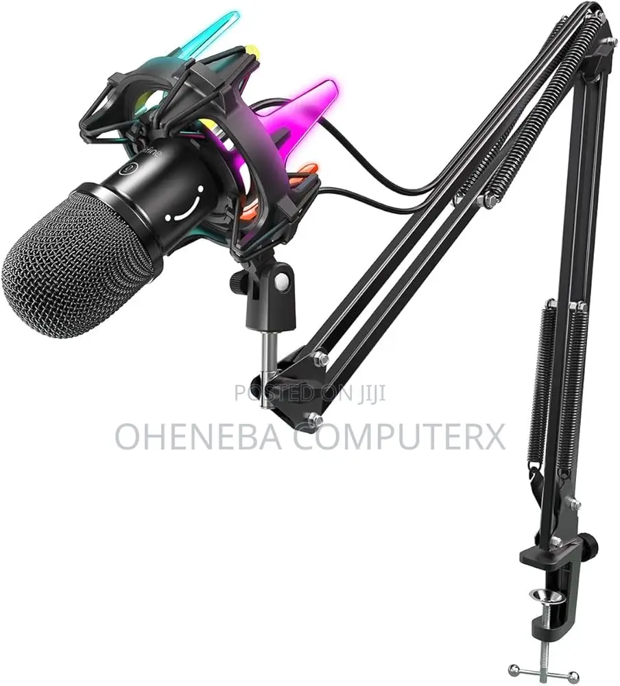 Fifine Table Clip Podcast Microphone Kit