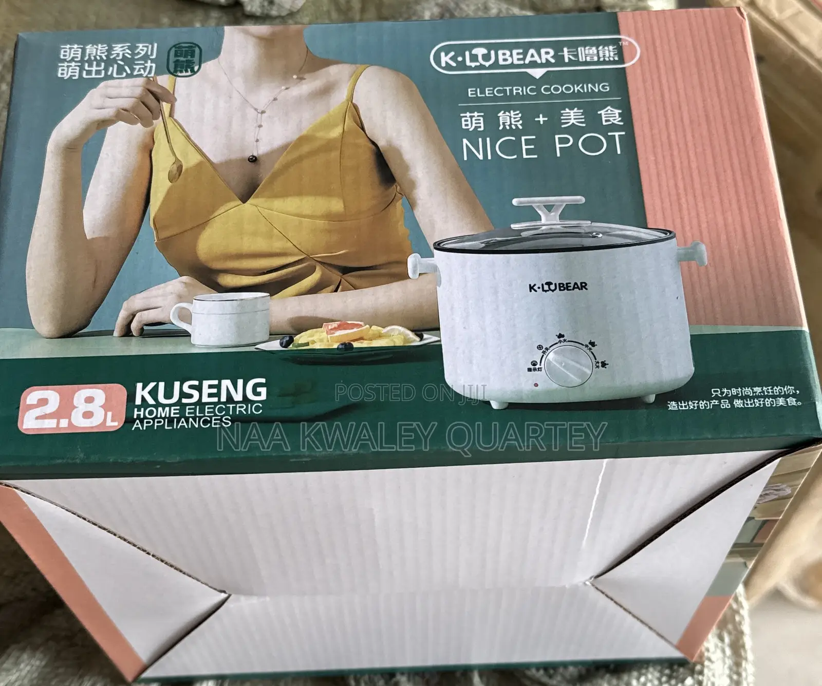 2.8l Electric Cooking Pot