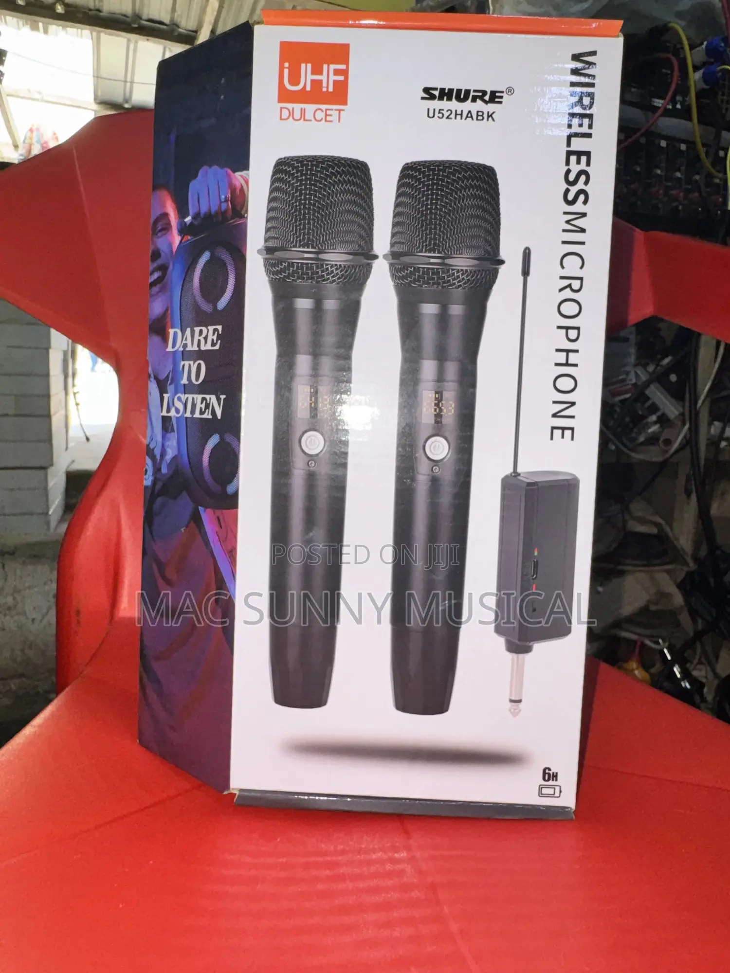 Shure U52habk Uhf Wireless Microphone