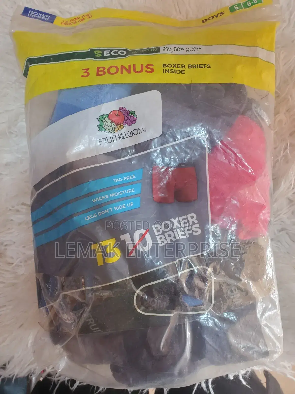 Boys Boxers Pants/ Boxer Short 13 Pieces Ages 6-8
