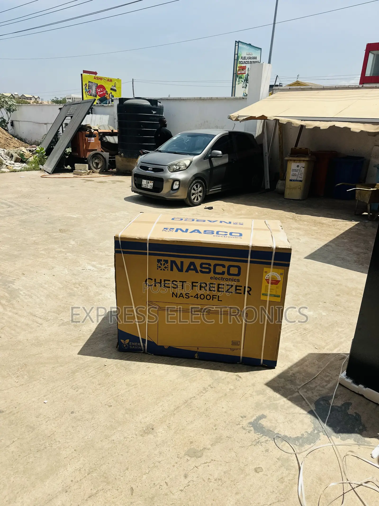 Eco Mode Function Single Door Nas-Fl400-1sdr Chest Freezer Nasco