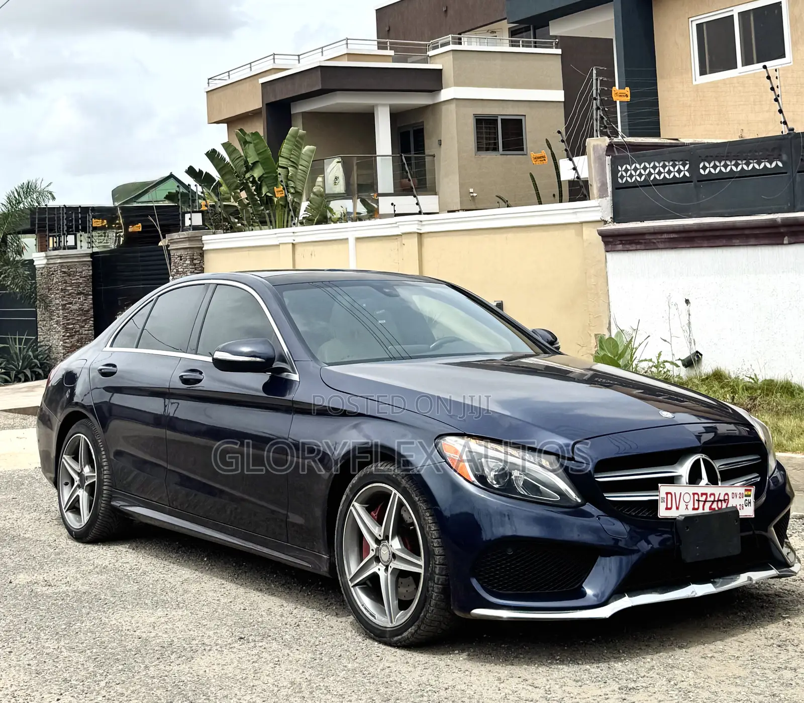 Mercedes-Benz C300 Sport 4Matic Sedan AWD (2.0L 4cyll 7A) 2016 Blue