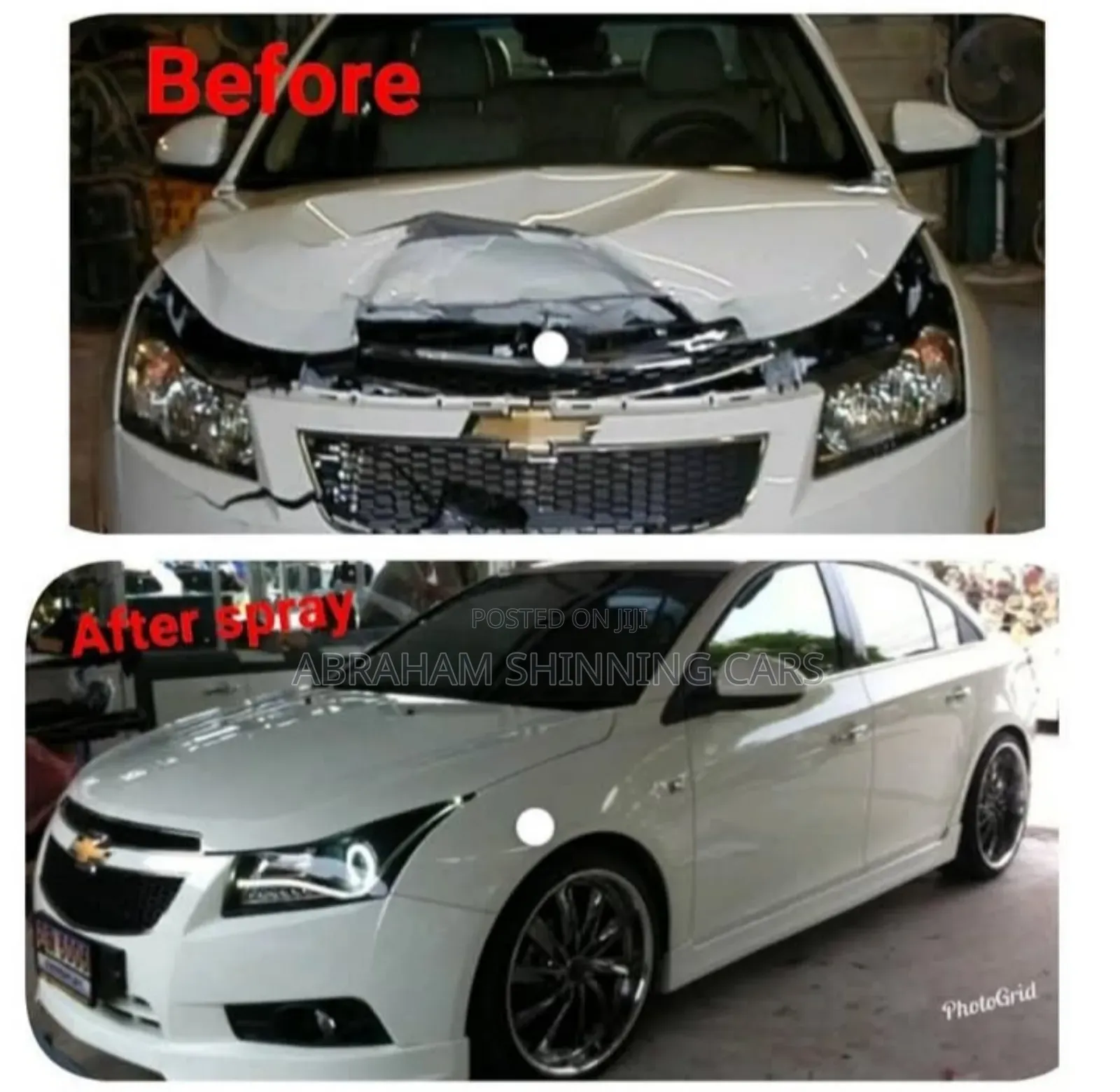 Bodyworks And Spraying Car