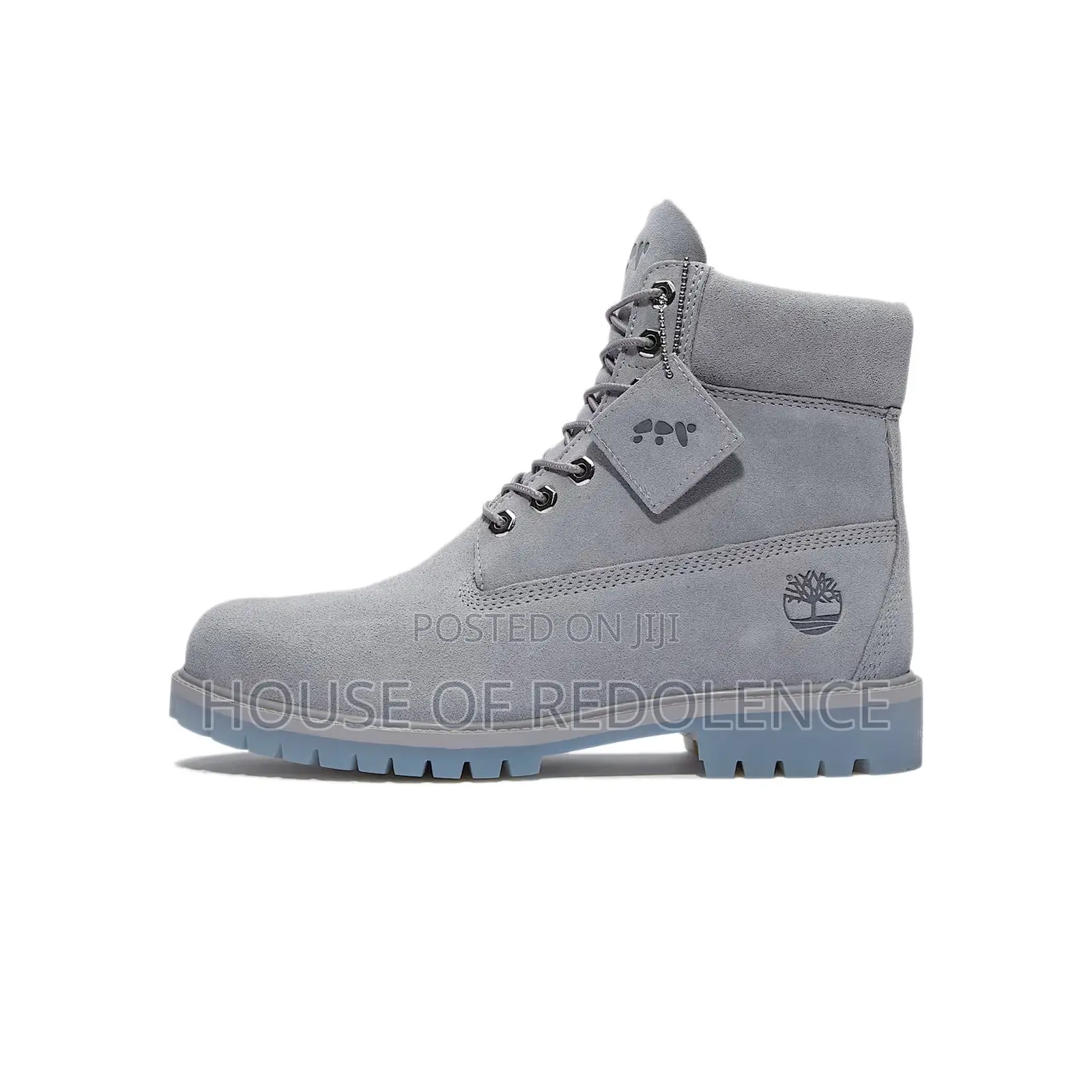 Timberland Premium 6-Inch Waterproof Gray Boots