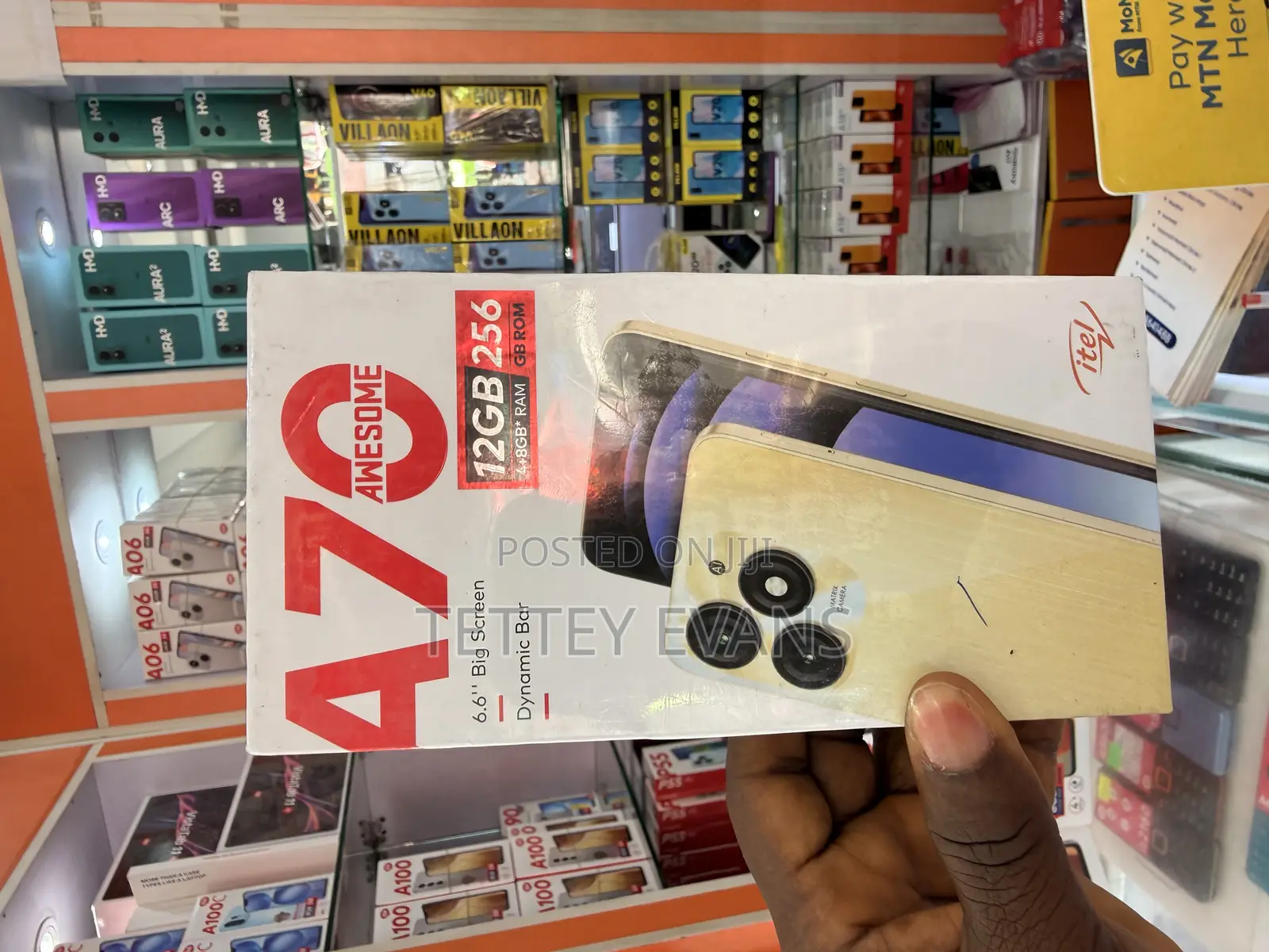 New Itel A70 256 GB Bronze