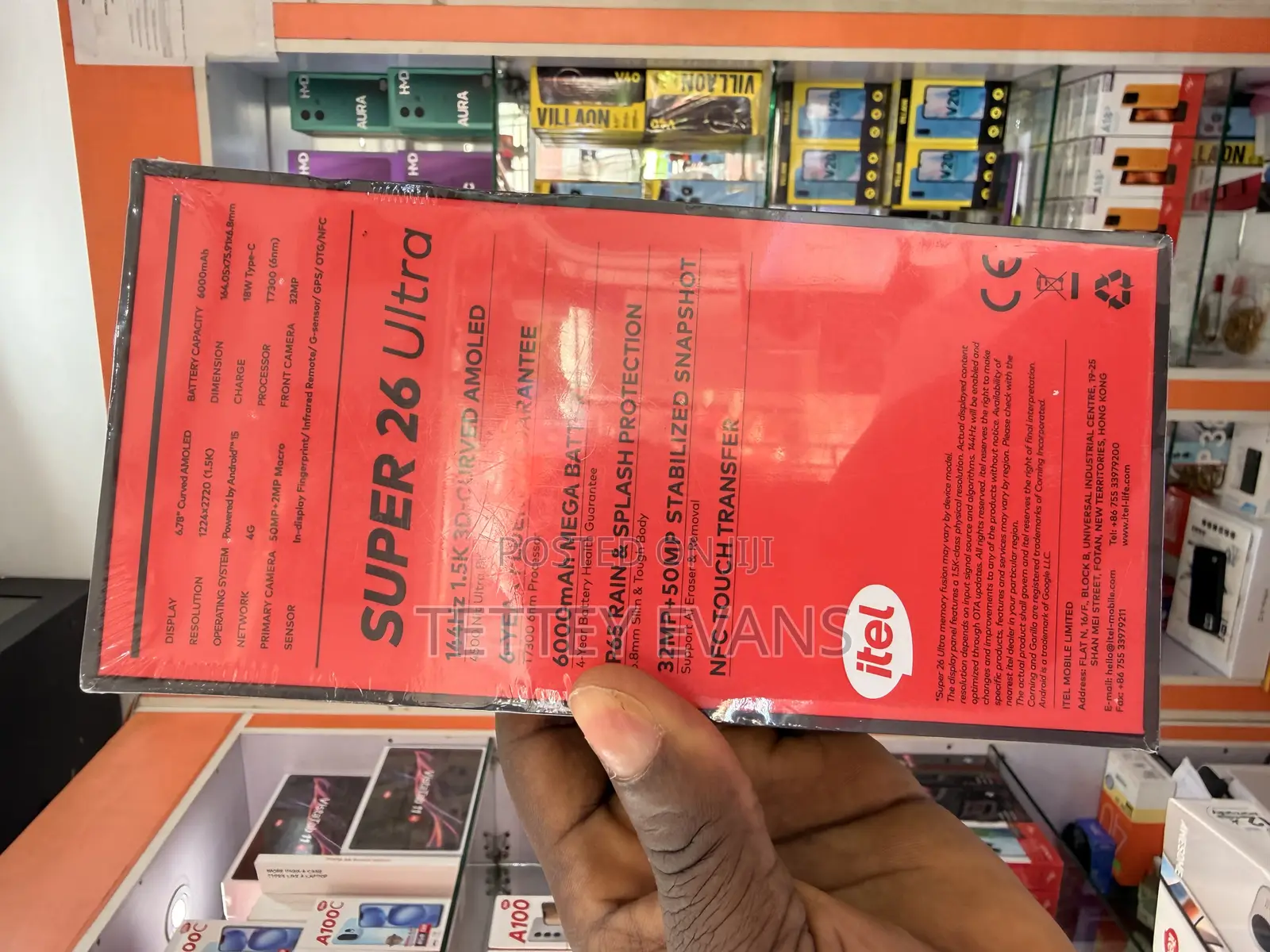New Itel S26 Ultra 128 GB Gray