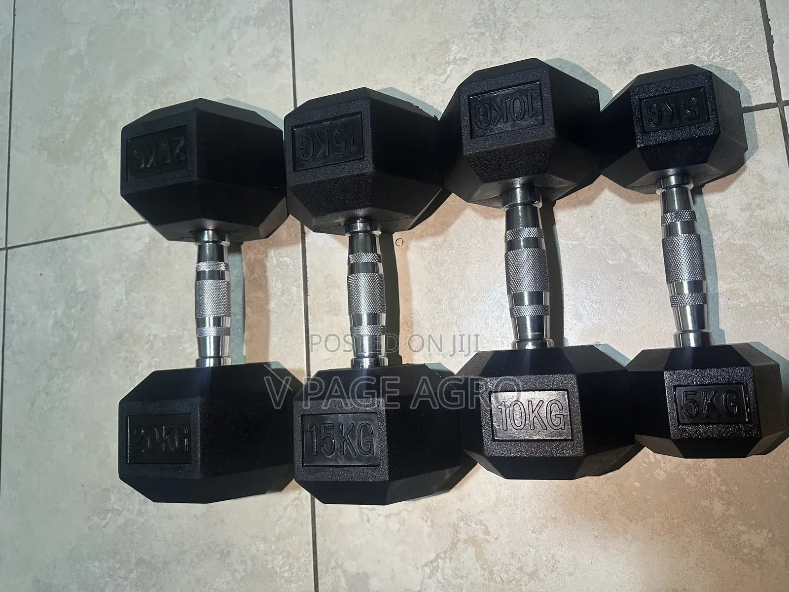 40kg Hex Dumbbell (20kg Pair)