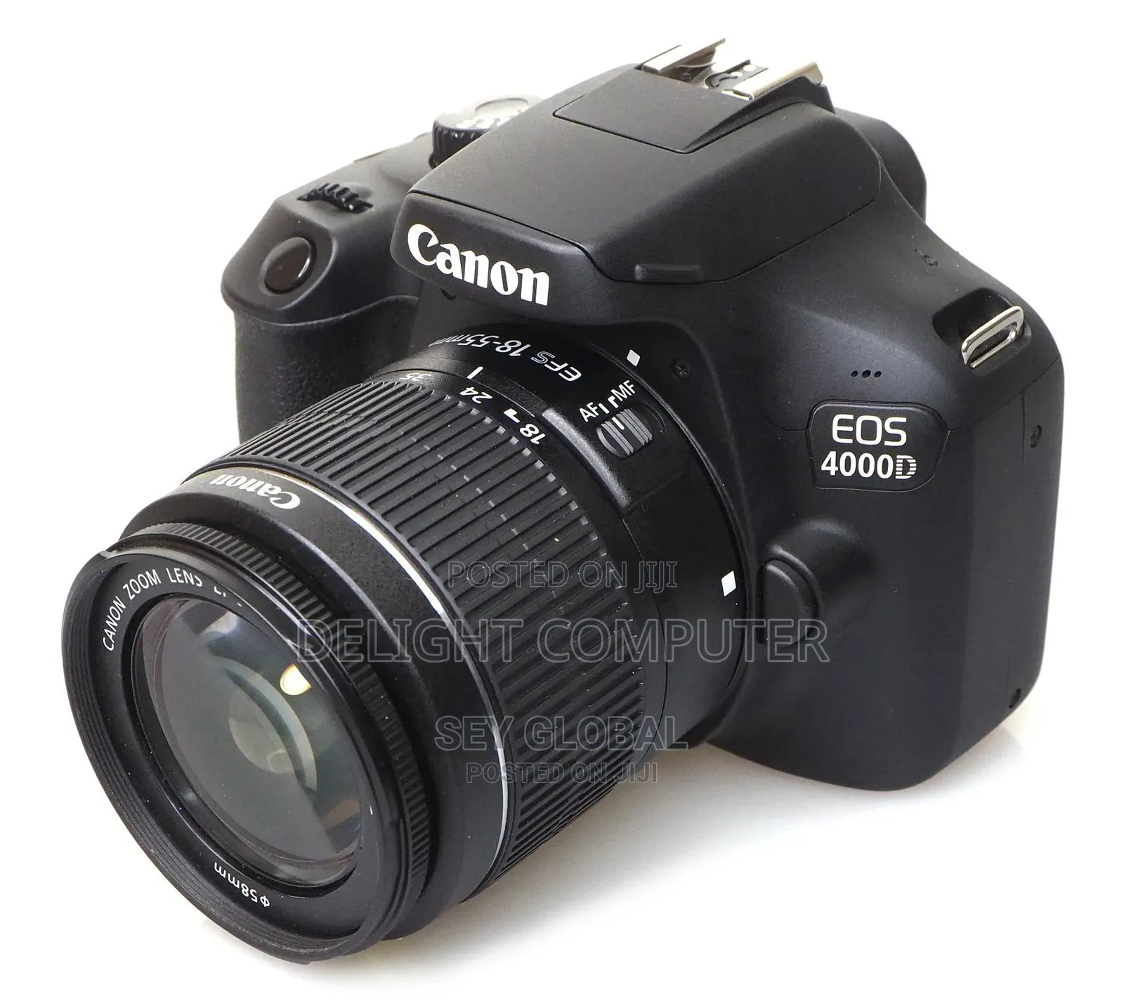 Canon Eos 4000d DSLR Camera 18.55mm Lens