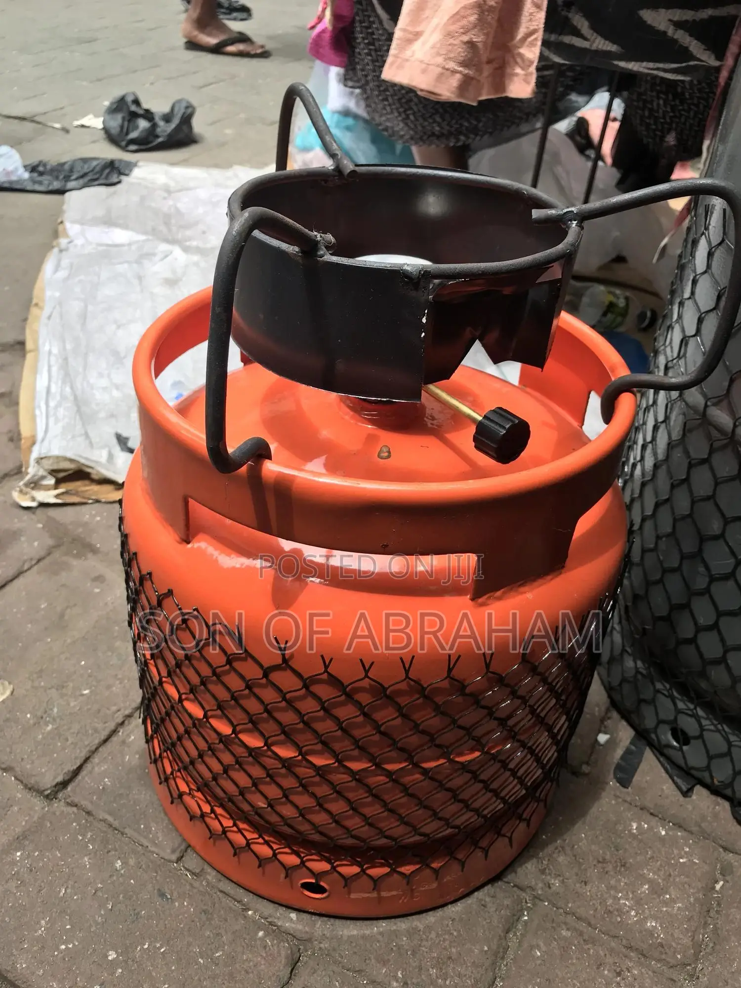 6kg Orange Cylinder Complete