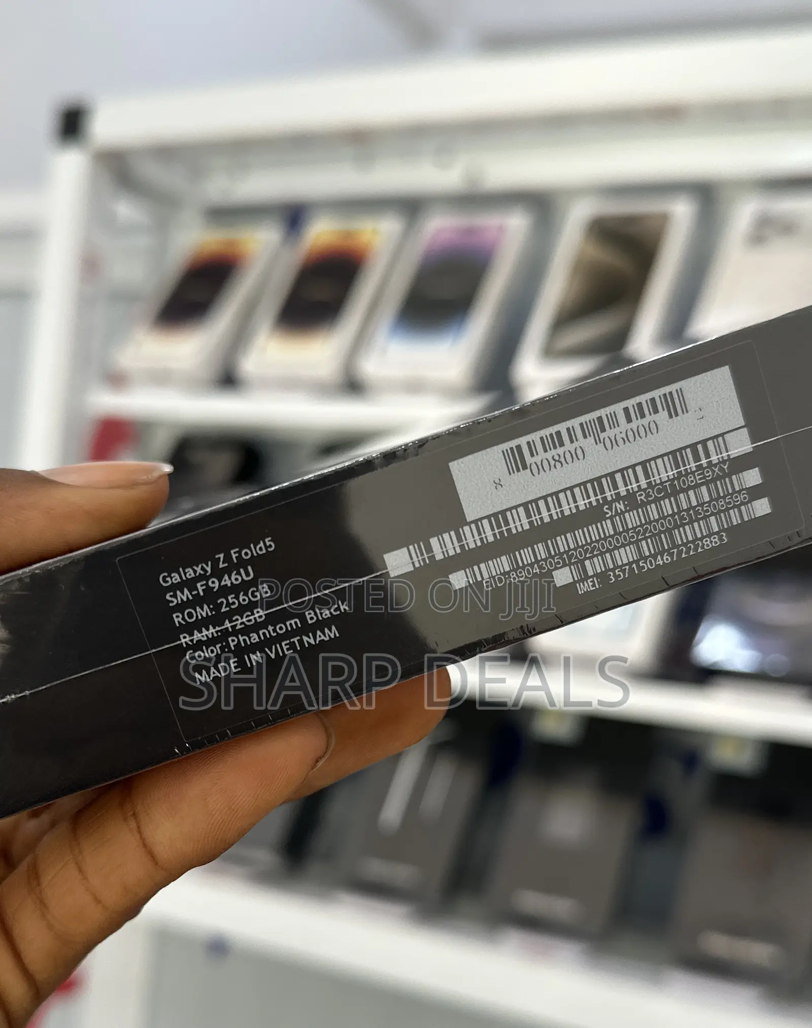 New Samsung Galaxy Z Fold 5 256 GB Black