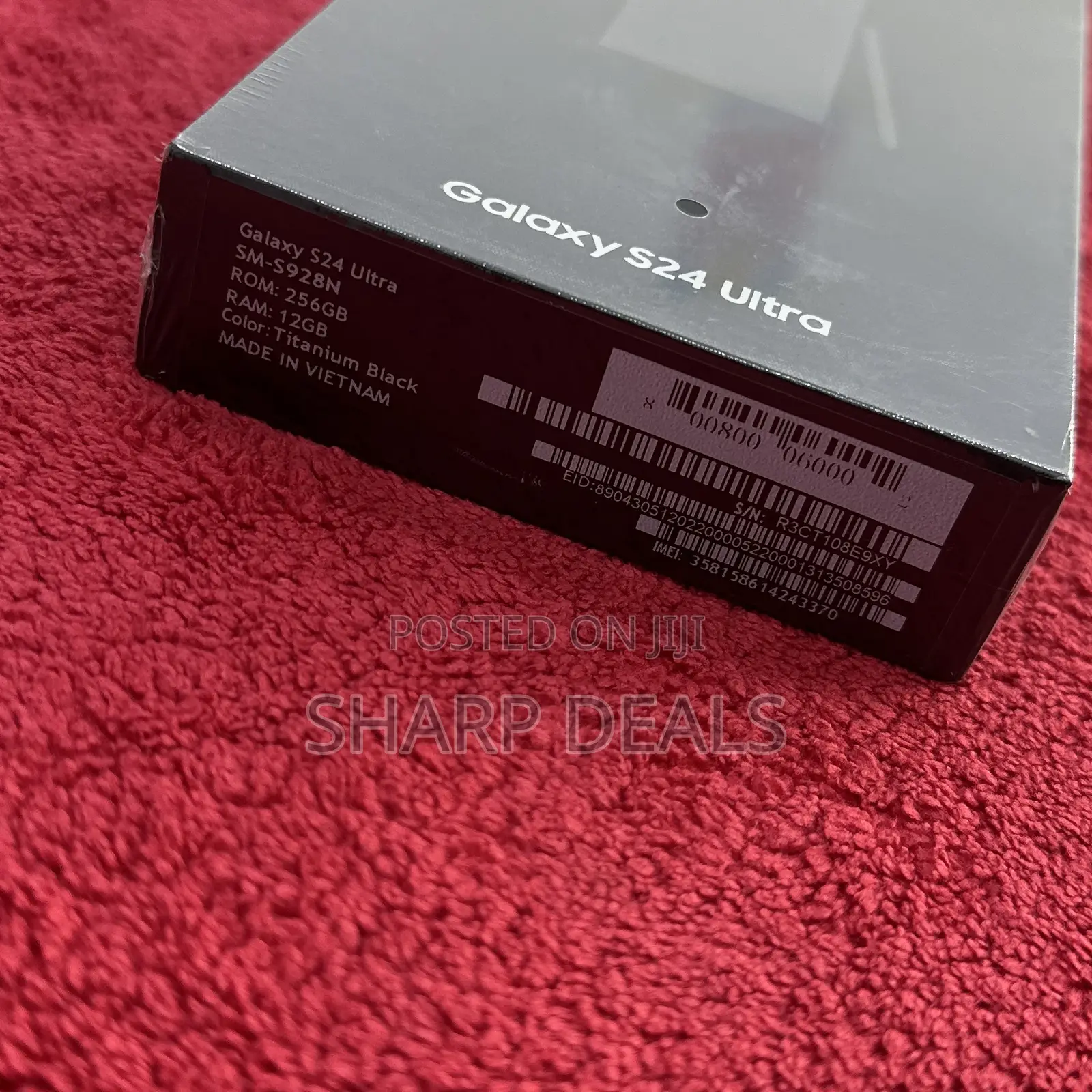 New Samsung Galaxy S24 Ultra 256 GB Black