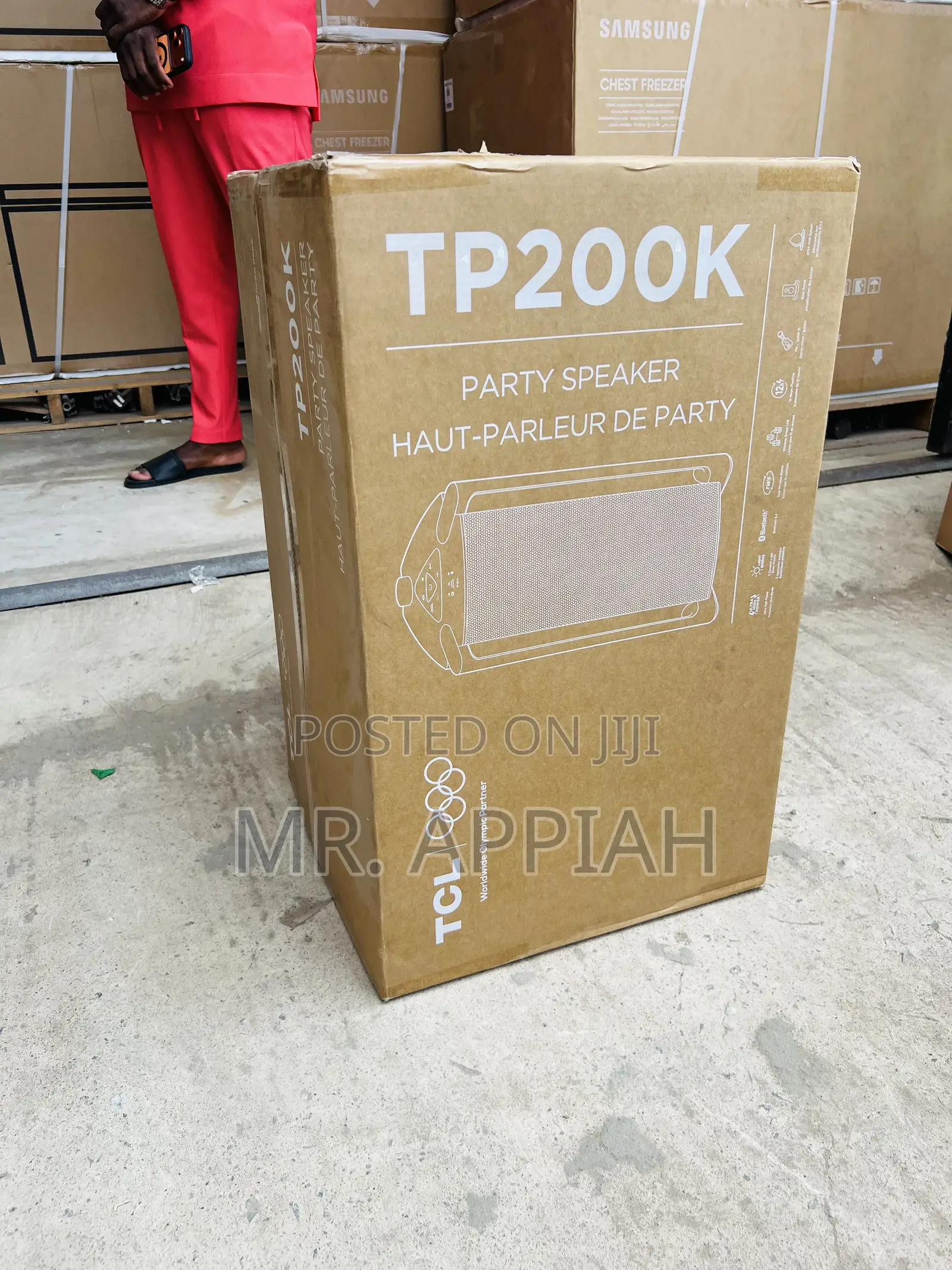 Fresh in Box TCL Tp200k 220watt Powerful Sound Tower Speaker 