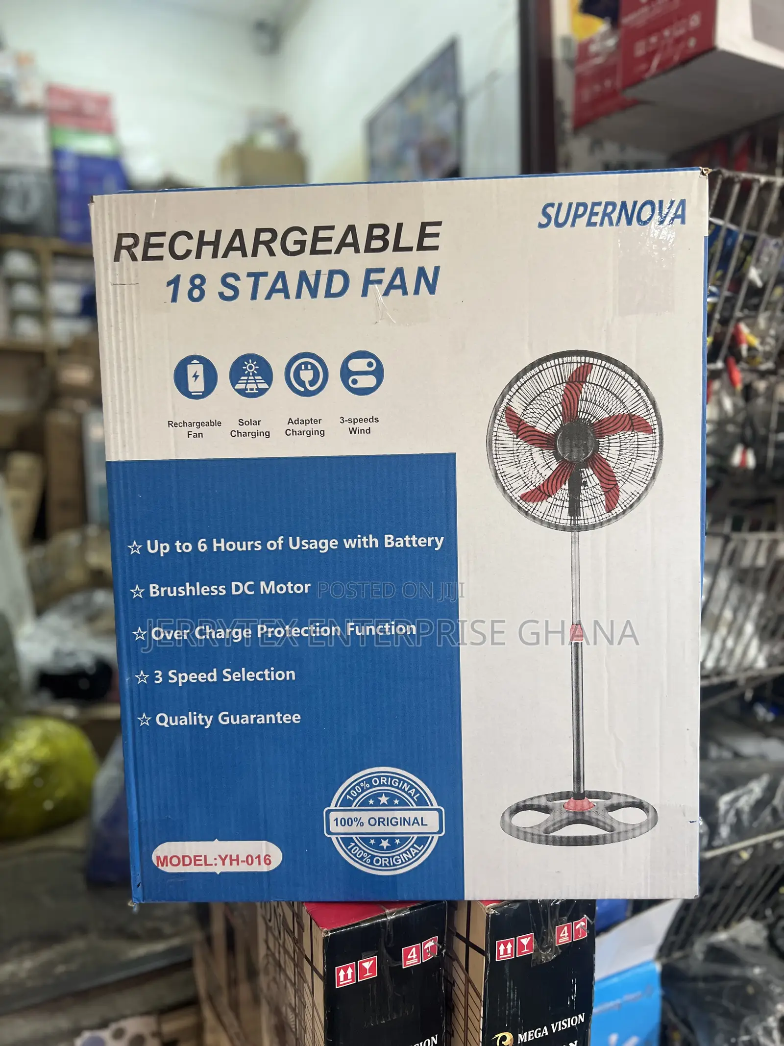 Rechargeable Fan