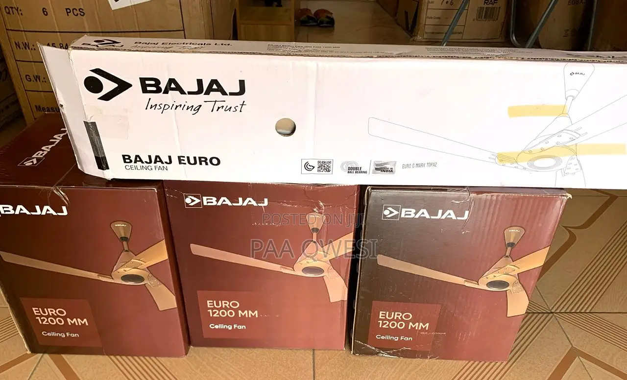 High Performance Bajaj Euro Ceiling Fan – 3 Blades
