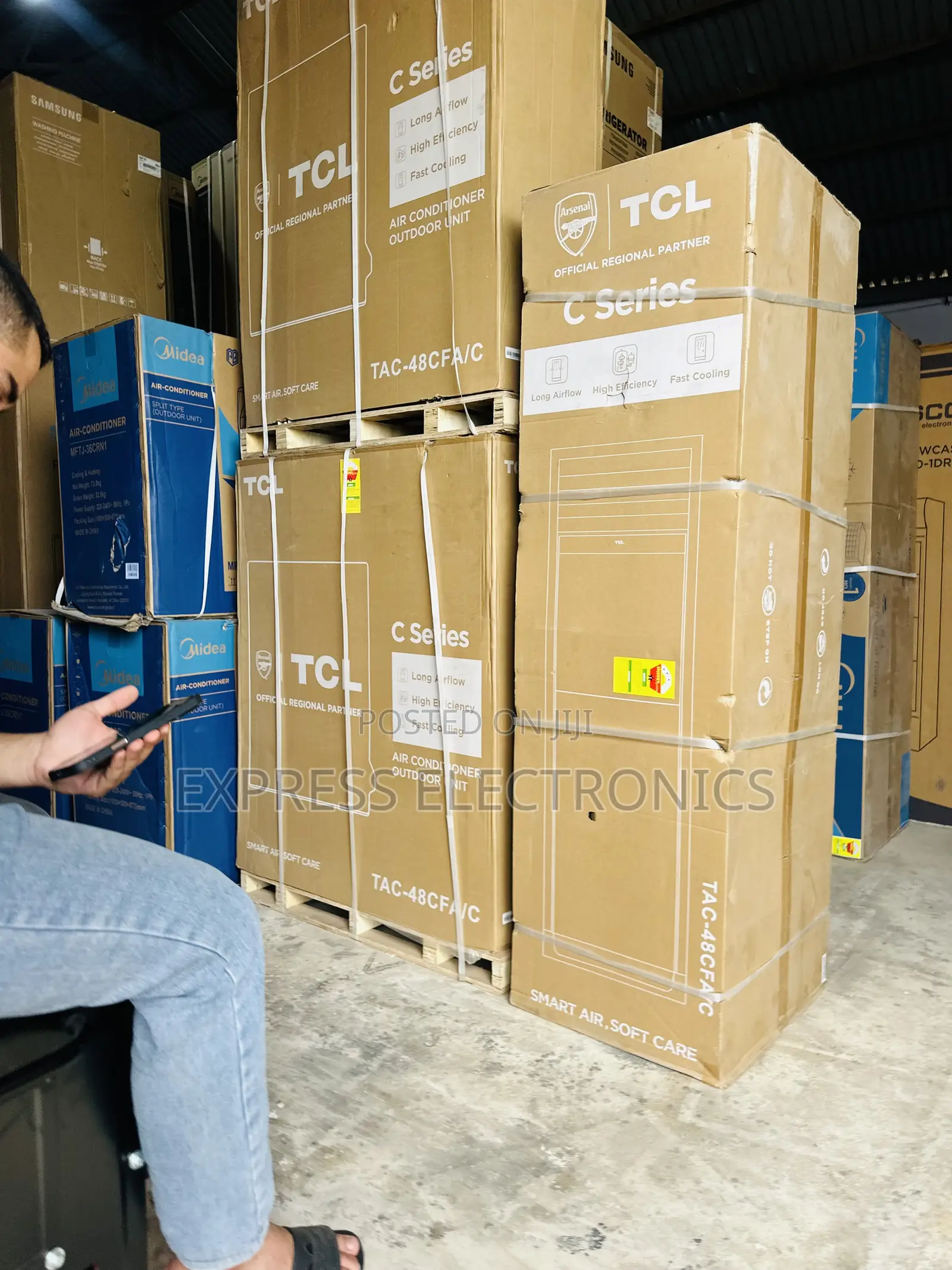 High Quality Air Flow Split Floor TCL 5hp