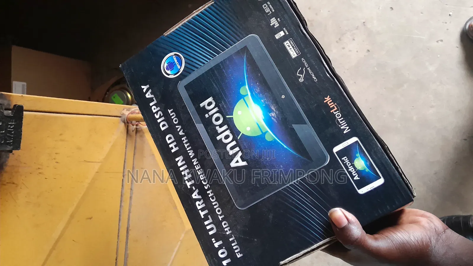 Universal 10" Android and Apple Car Play Headrest Monitor Available