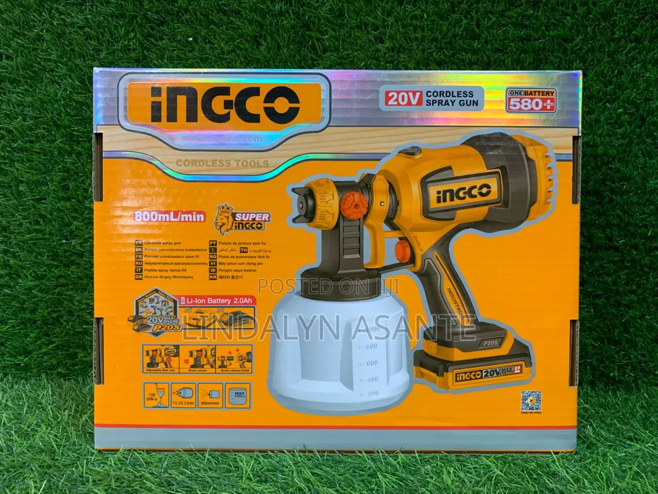 Cordless Spray Gun - Csgli20042