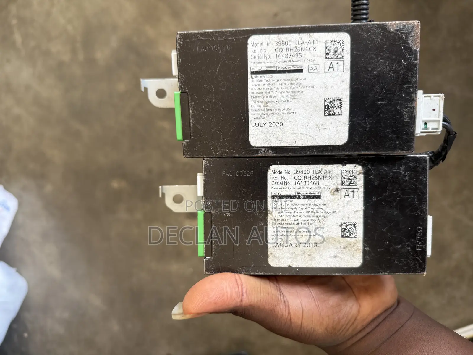 2022 Honda Cr-v CRV Antenna Tuner Controller Unit