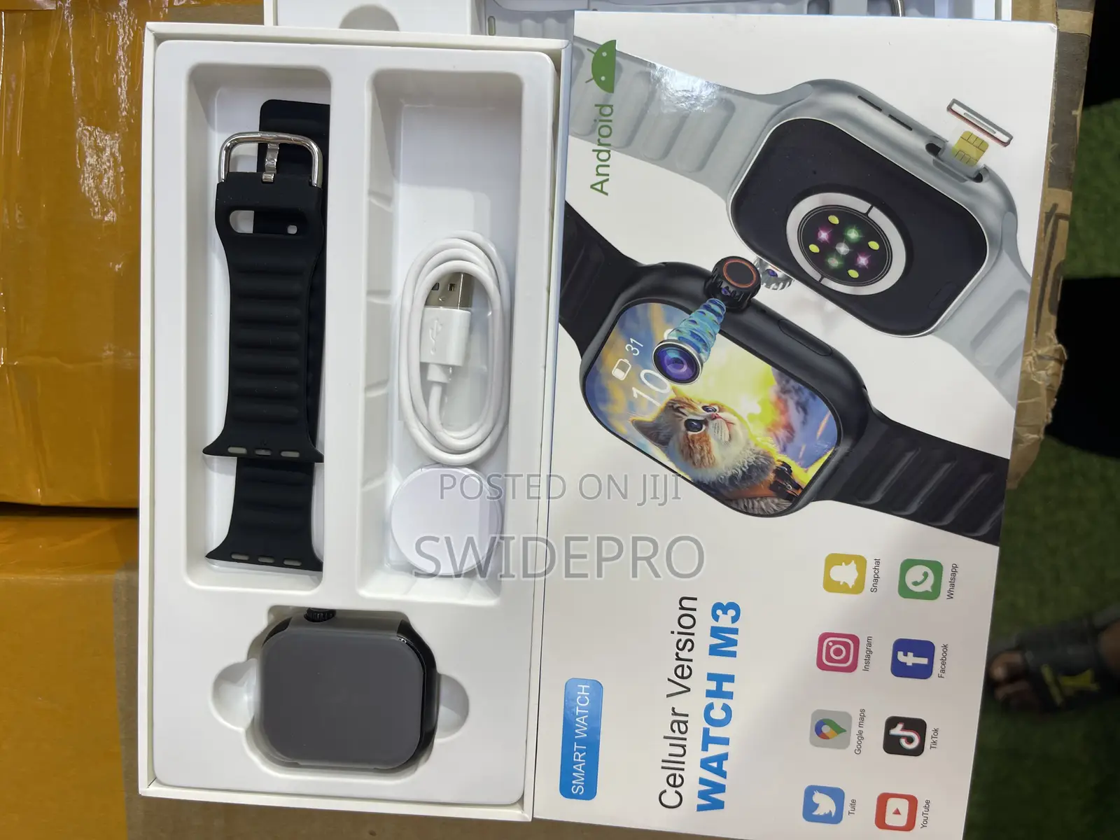 Android 4g Sim Card Smart Watch Series Tt Watch