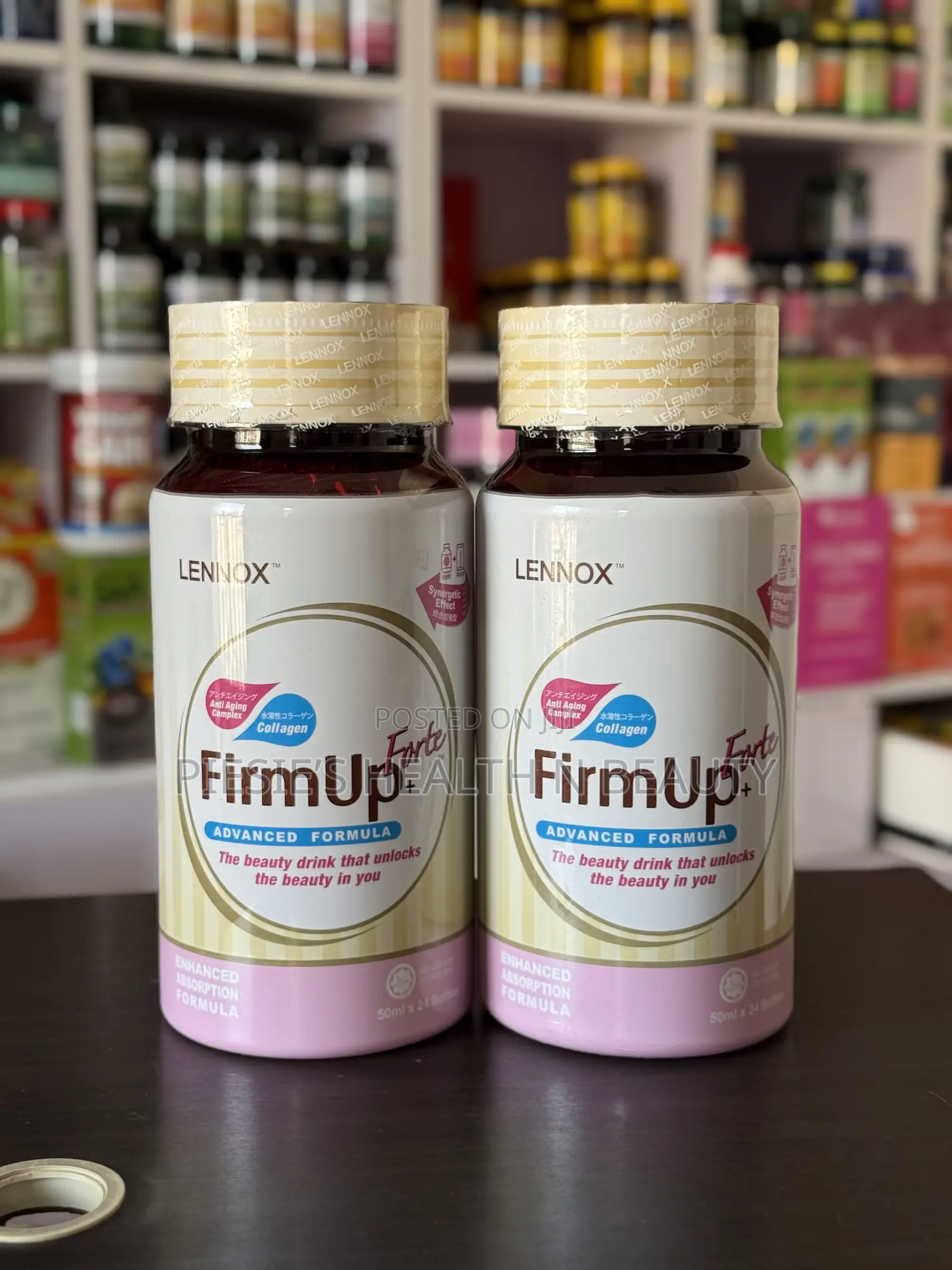 Firm Up+ Forte, Advance Formula Collagen Drinks, 24 Bottles
