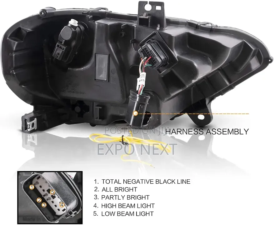 Ford Mustang 2018 -2020 With Plug-and-Play Headlight