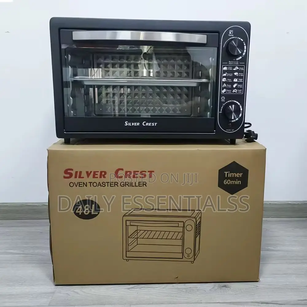 Silver Crest 48l Electric Oven Toaster Griller – Black