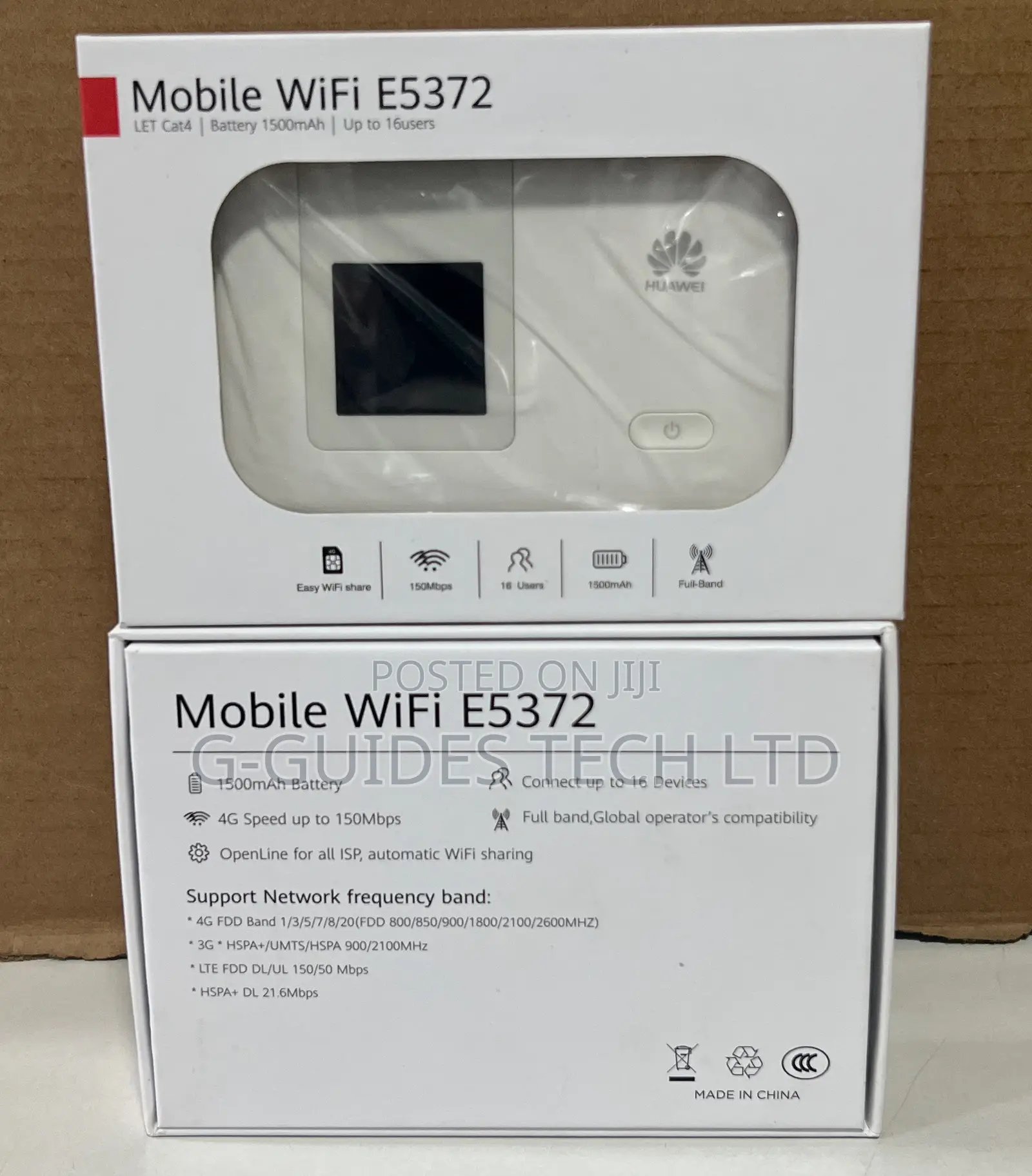 Huawei 4g Mifi E5374, Huawei Mobile Wifi E5372