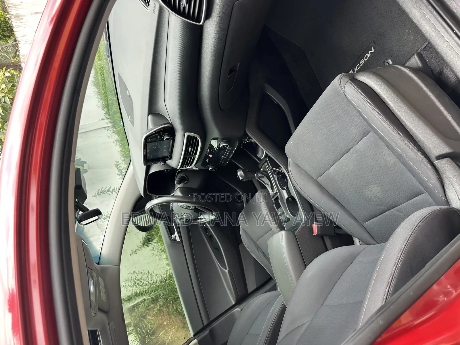 Hyundai Tucson Limited 2021 Red