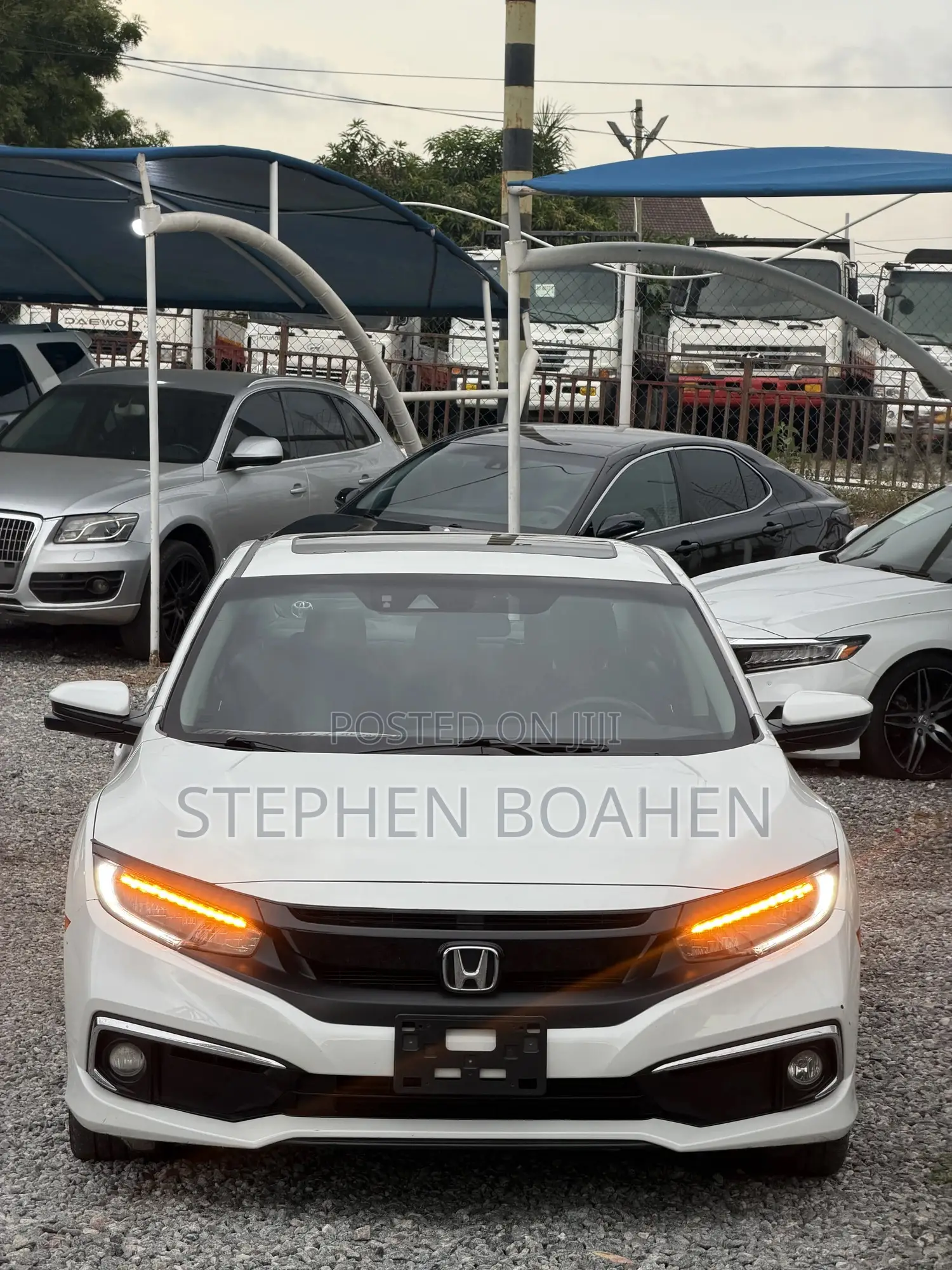 Honda Civic EX 2021 White
