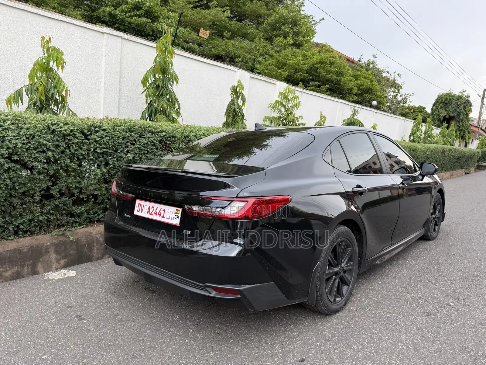 Toyota Camry SE 2025 Black