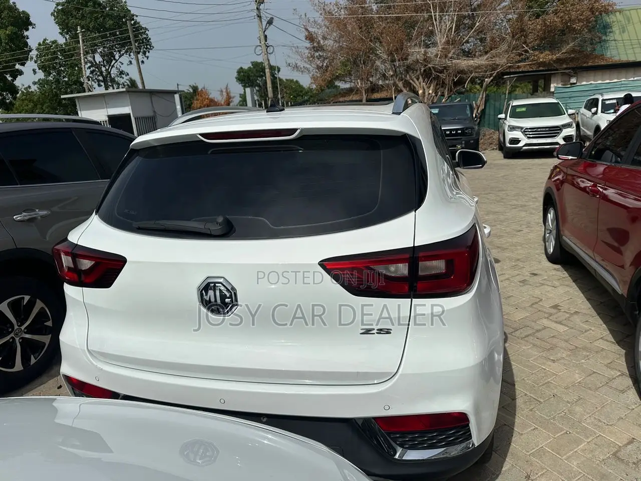 MG ZS 2018 White
