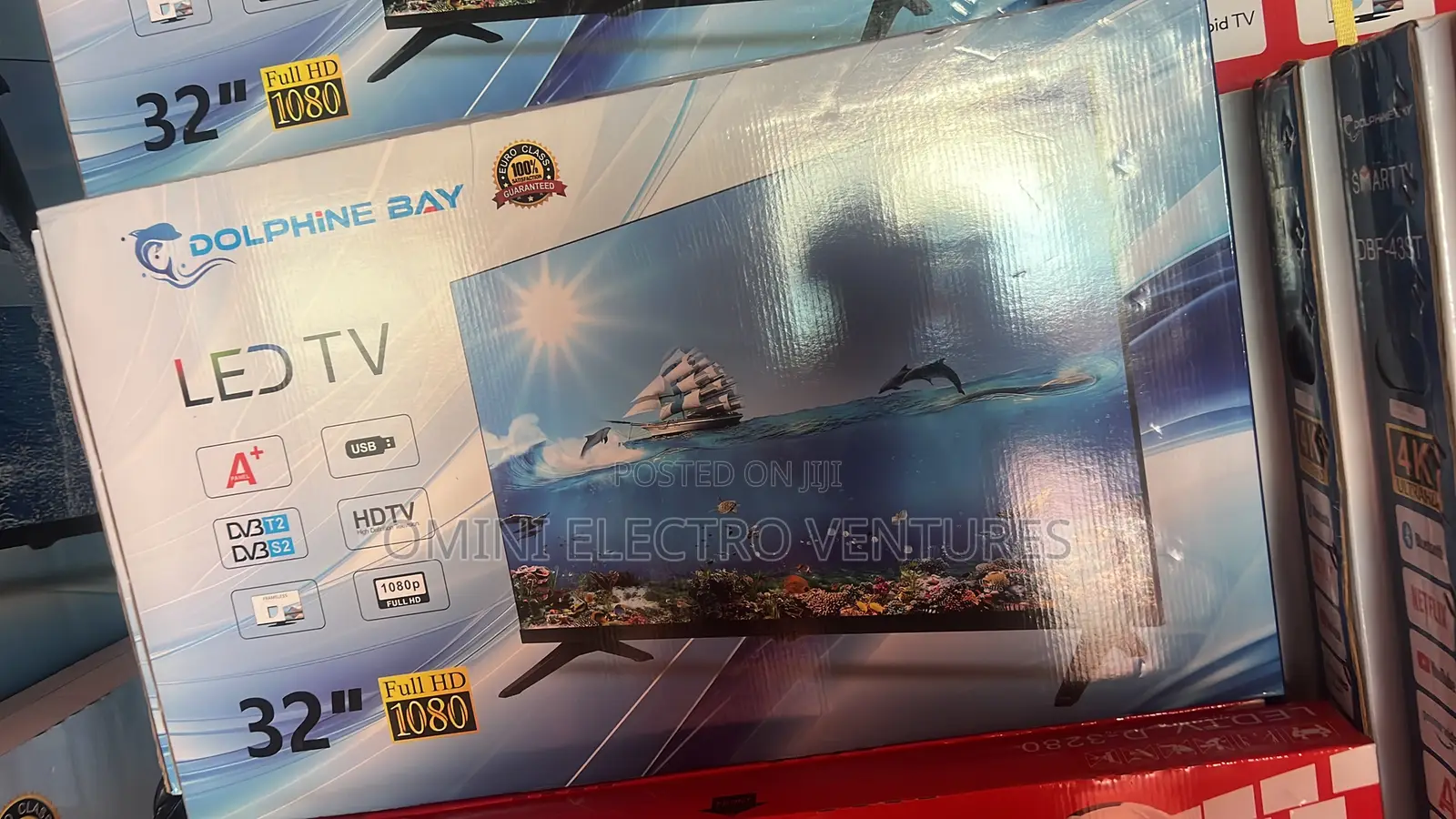 Brand New Dolphin Bay 32 Led Digital Satlite Tv