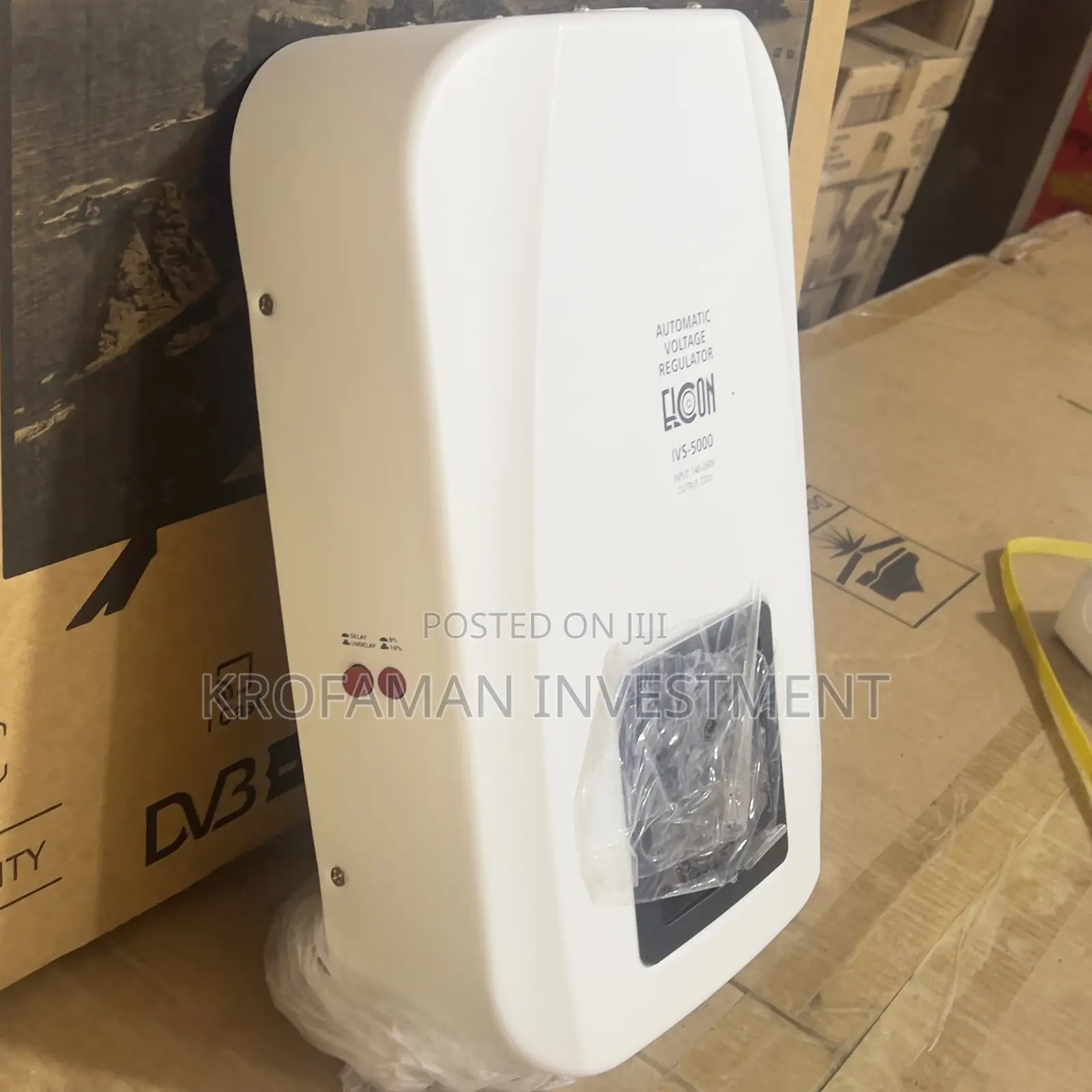 Elcon Wall Mount Automatic Voltage Regulator 5000w