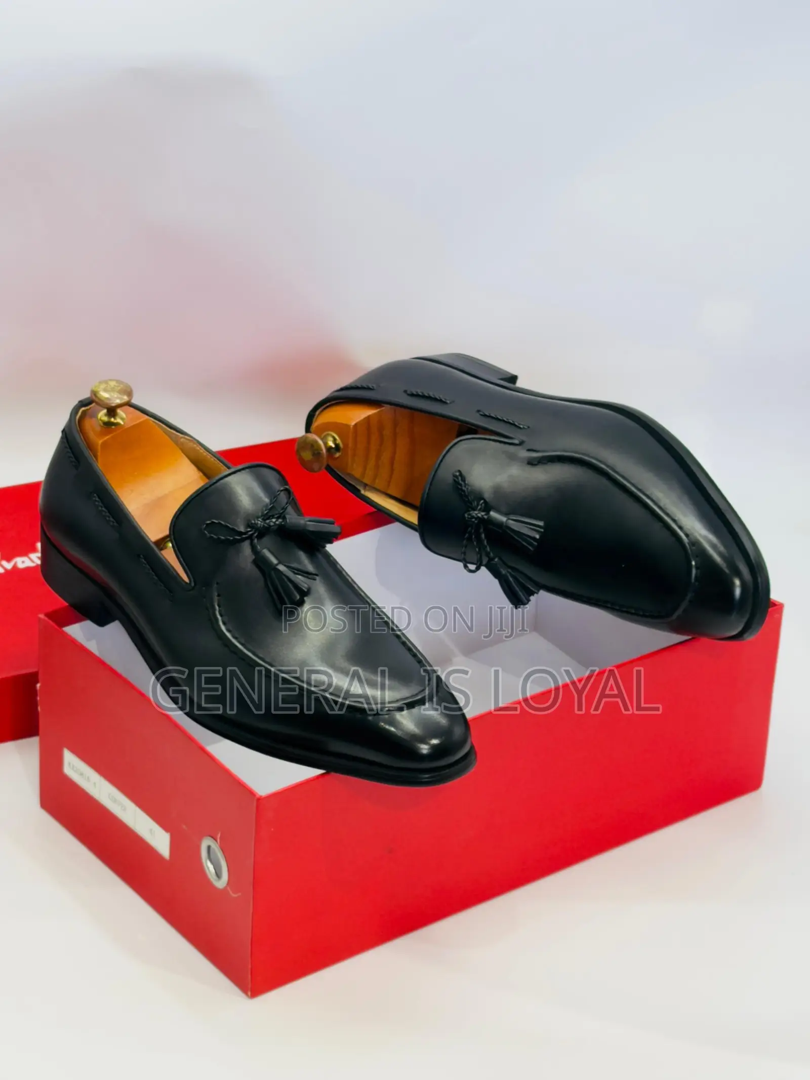 Ferragamo Ring My Bell Men Leather Loafers Shoe
