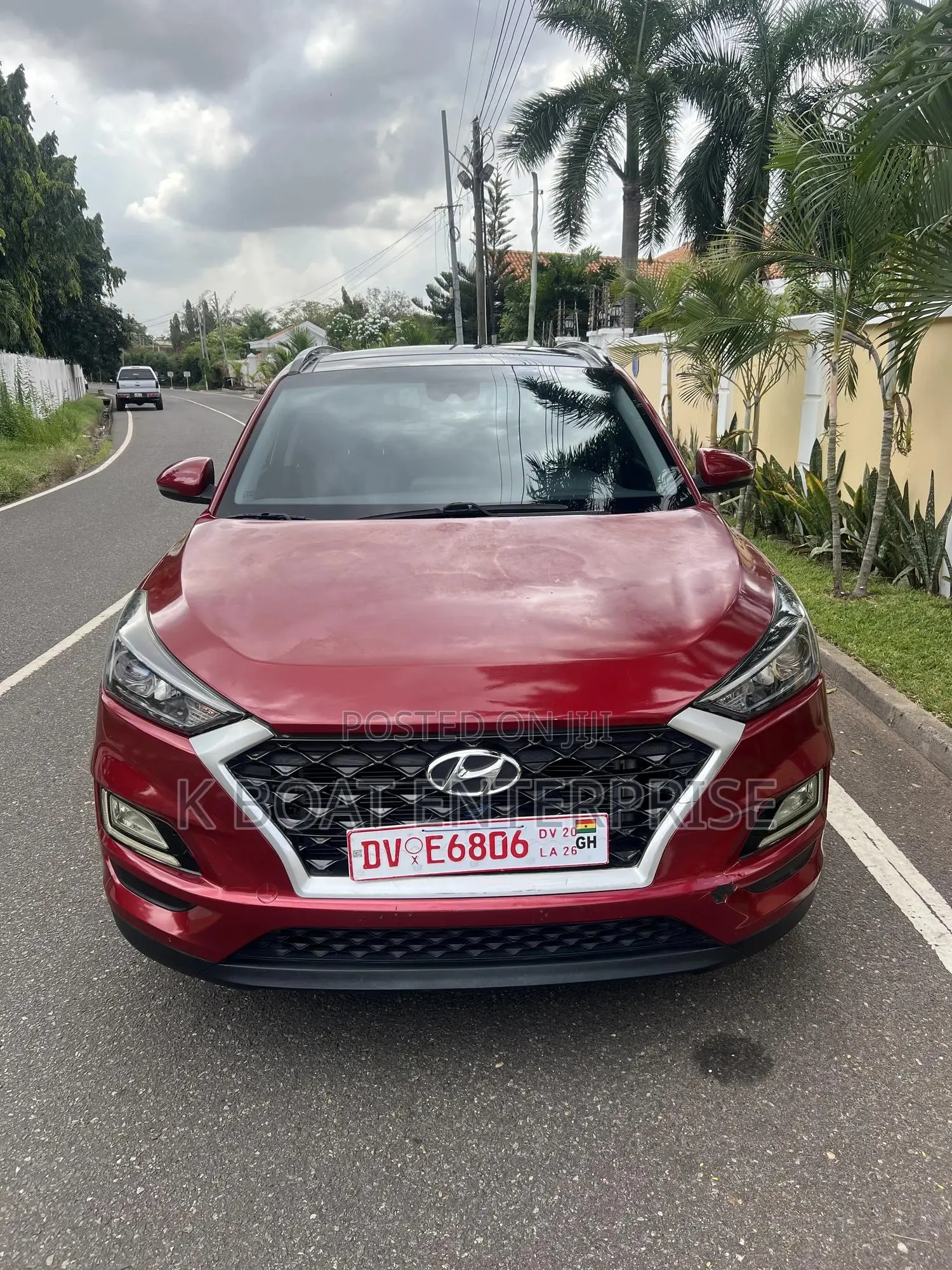 Hyundai Tucson Limited 2021 Red