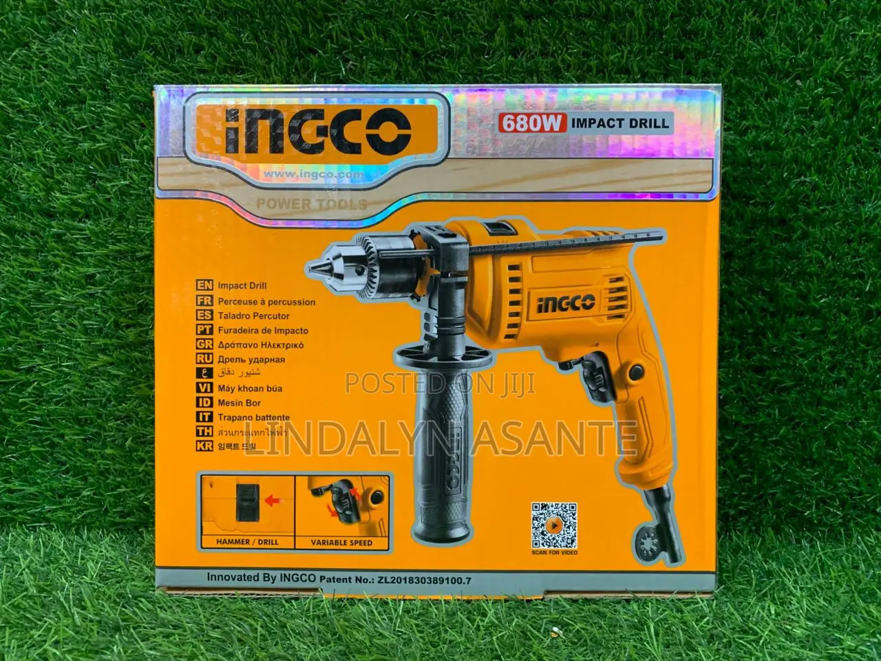 Impact Drill 680w - Id6808