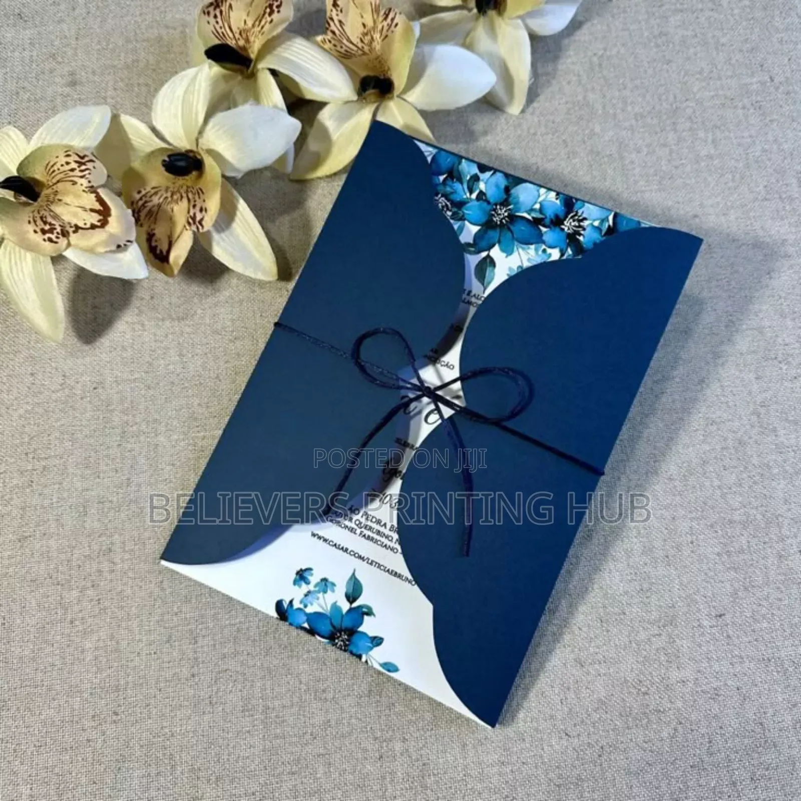Design Printing of Invitation Cards