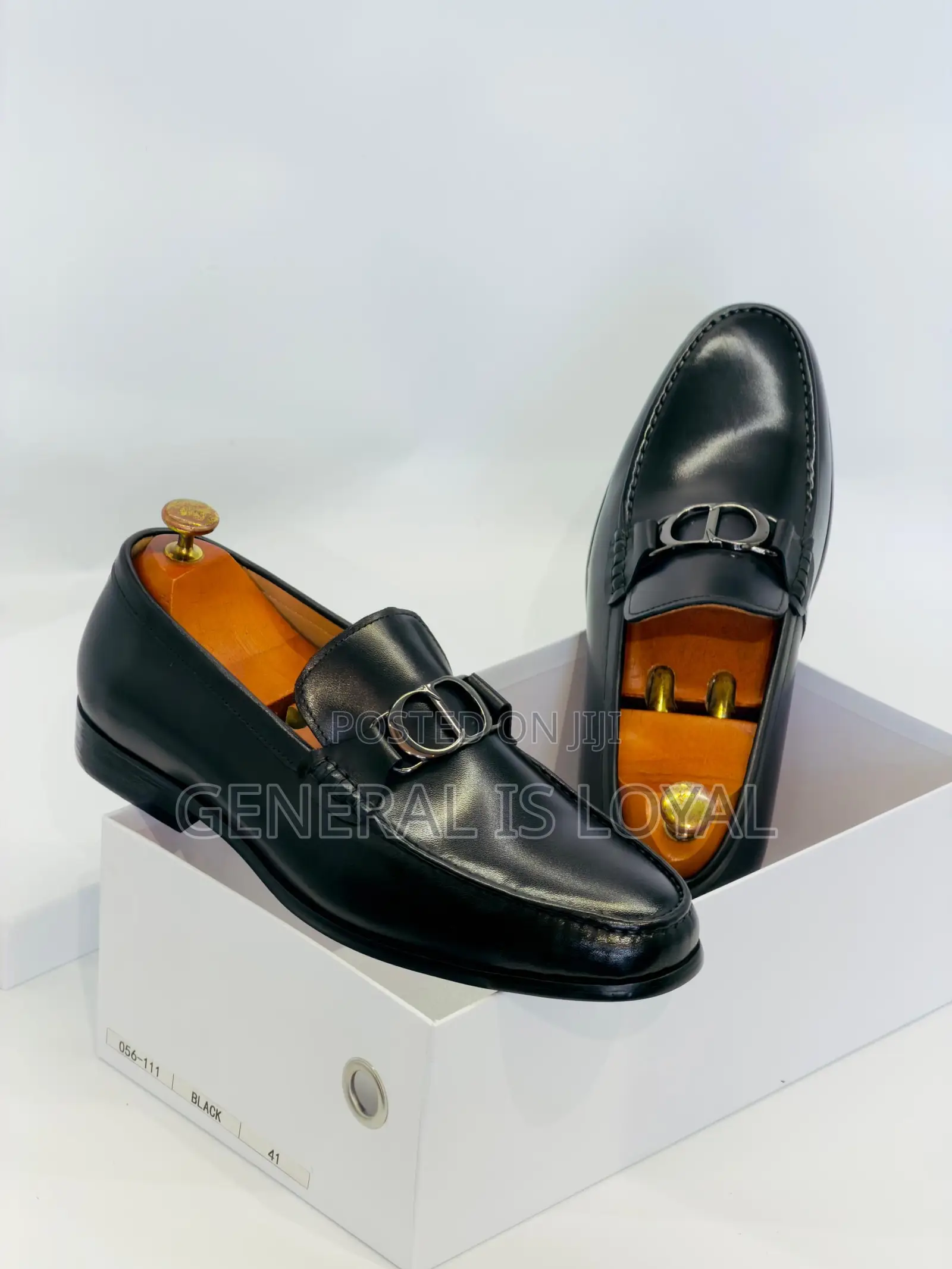 Dior Black Loafers