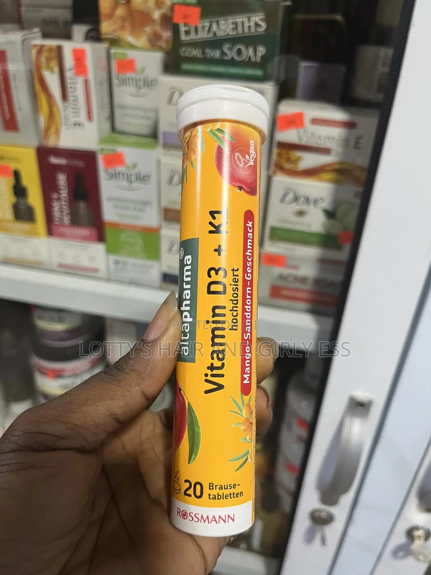 Hot Deal! Vegan Vitamin D3+- 20 Brauseltabletten