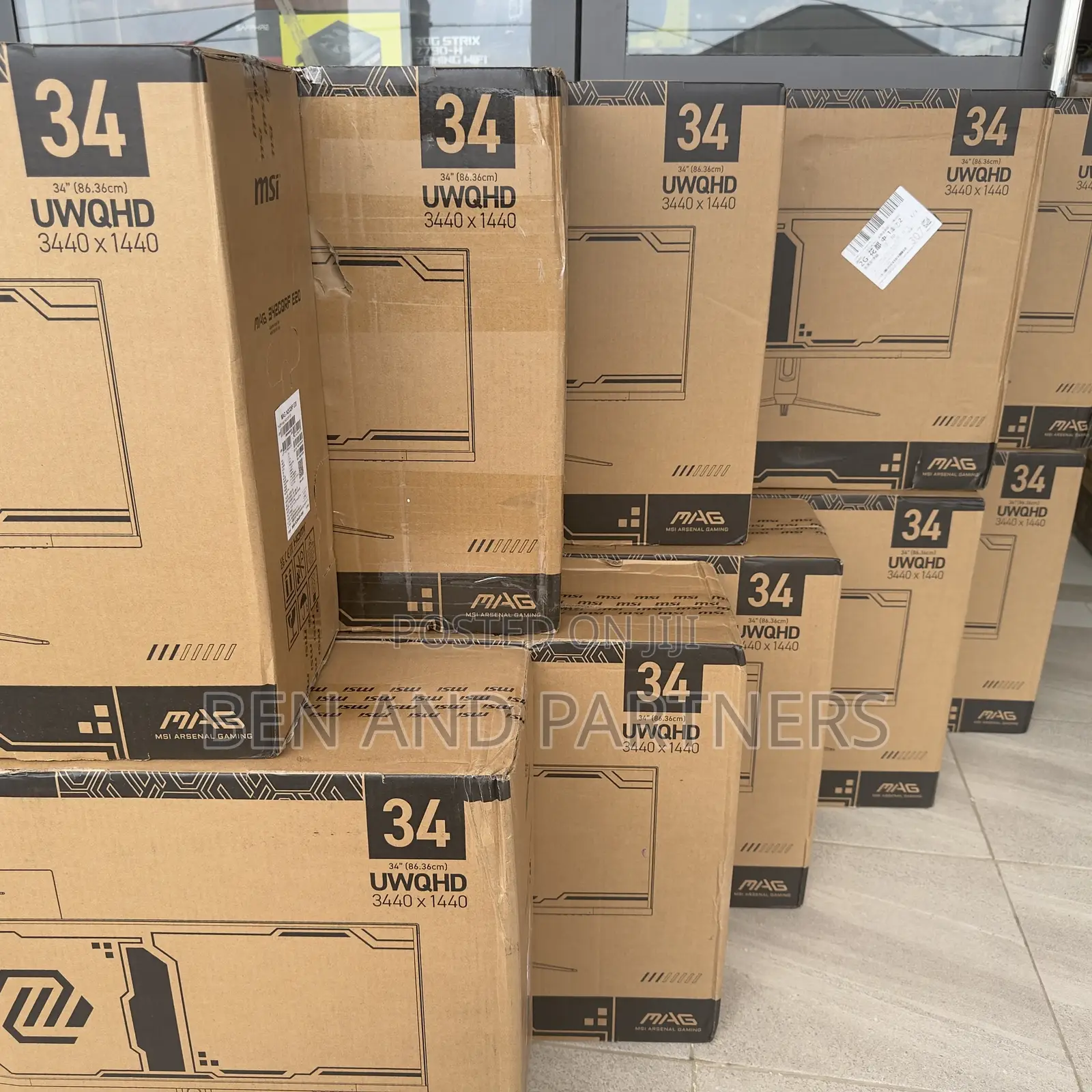 Msi 34", WQHD Curved, 200hz, 0.5ms, HDR Gaming Monitor