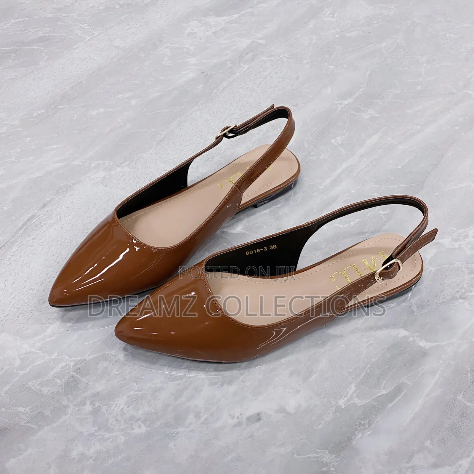 Slingback Pointed Toe Flat
